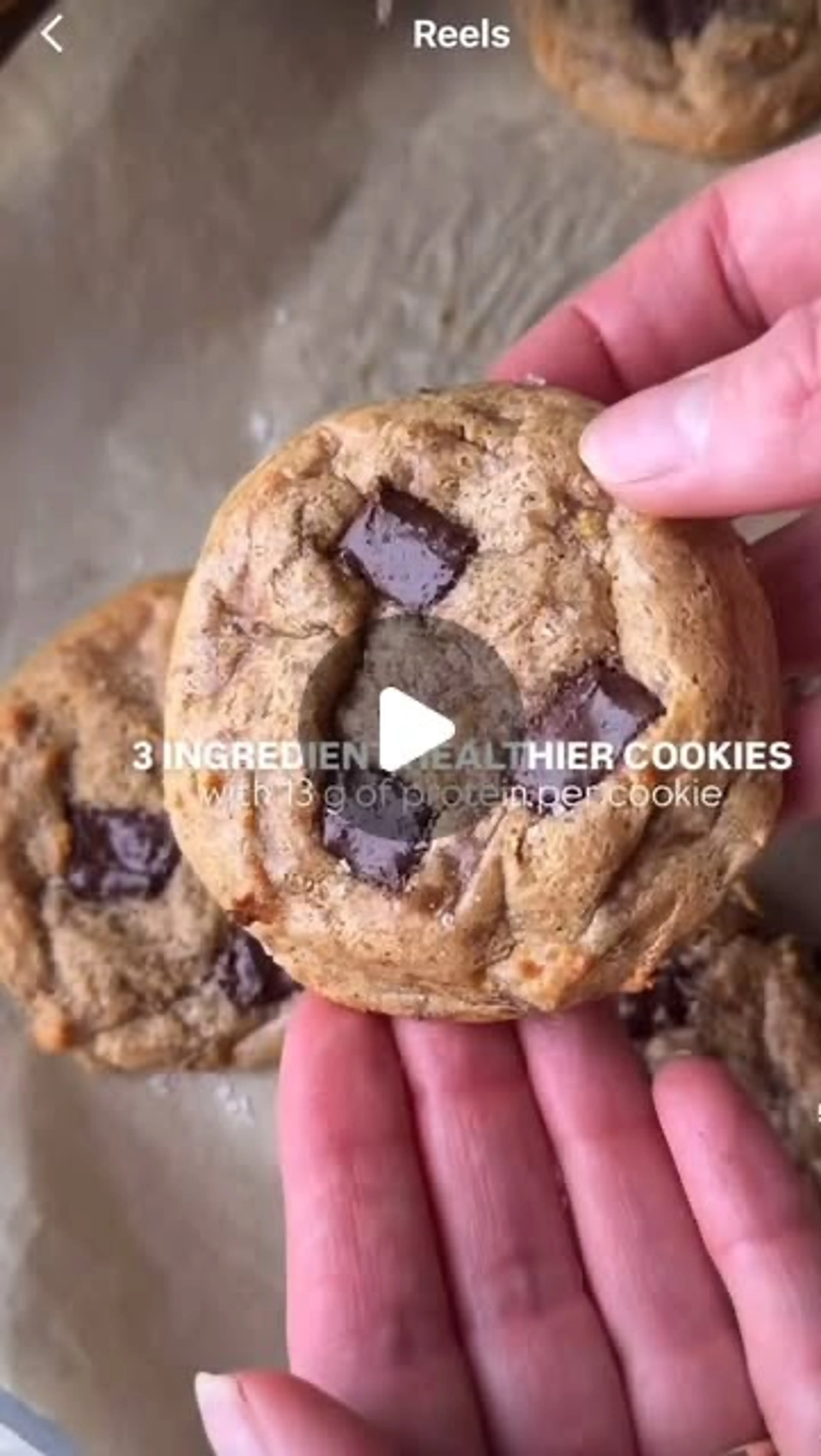 2 Ingredient Healthier Cookies