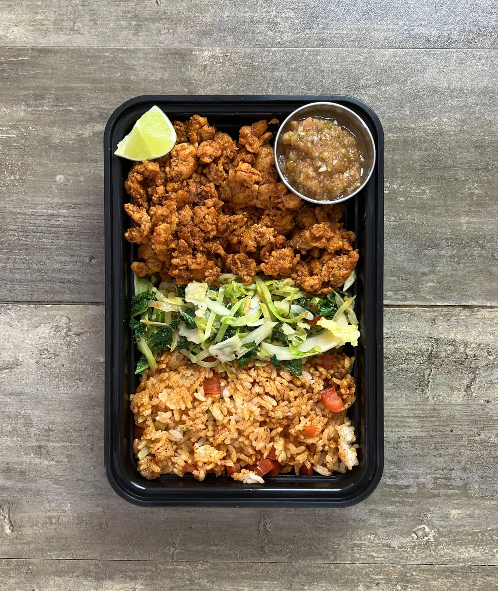 Ground Chicken Taco Bowls