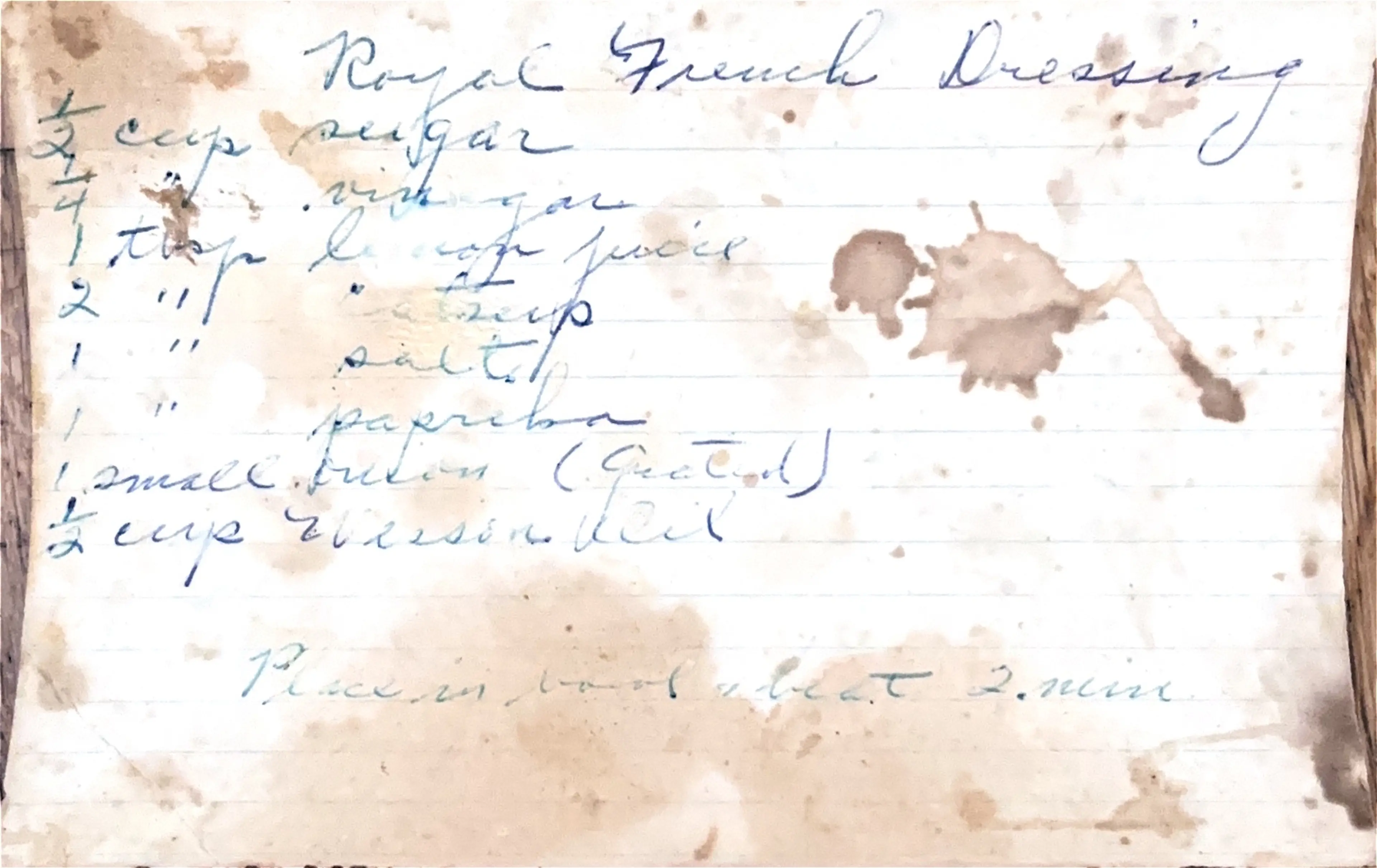 Royal French Dressing