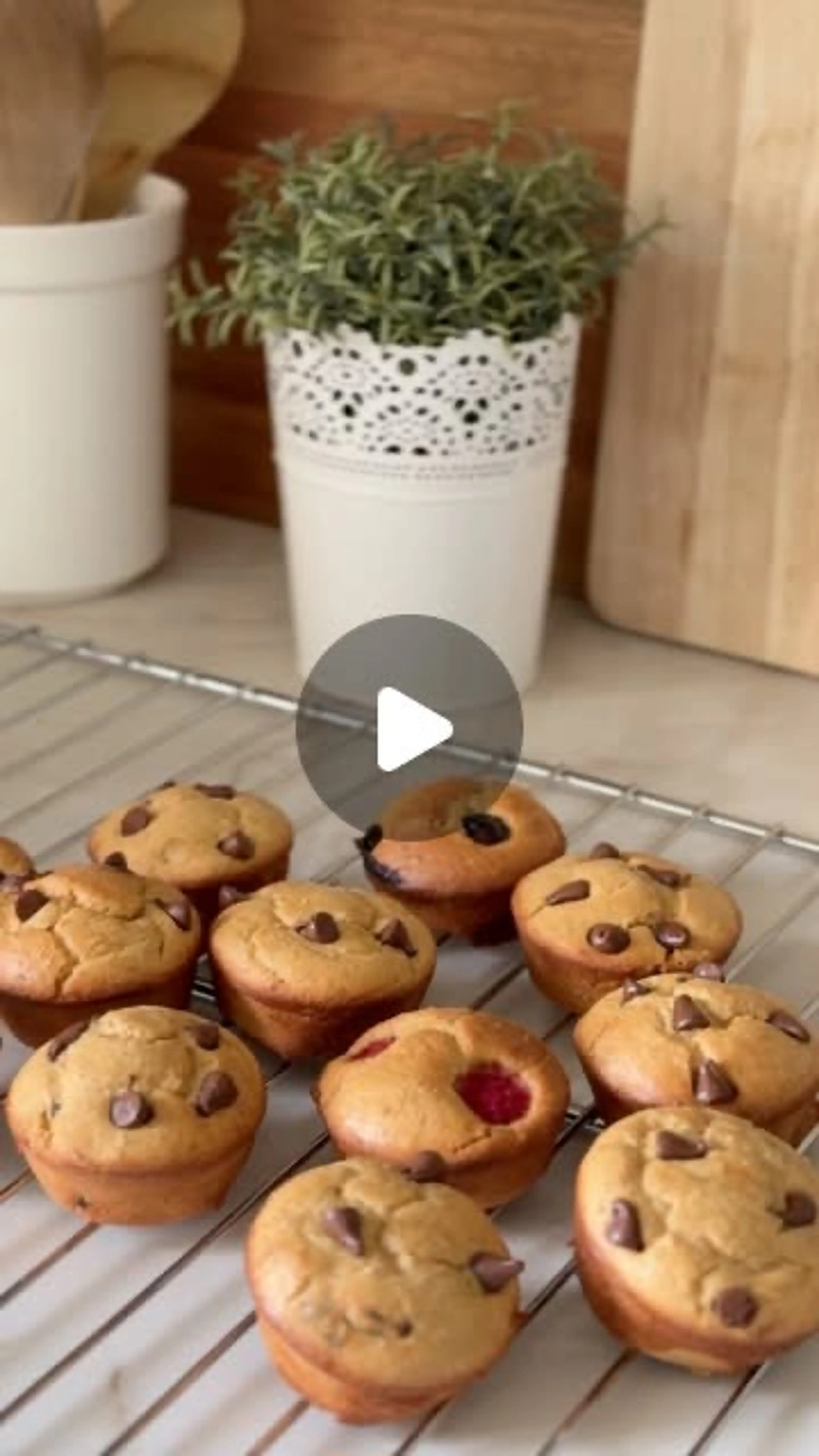 Protein Muffins With Chickpeas