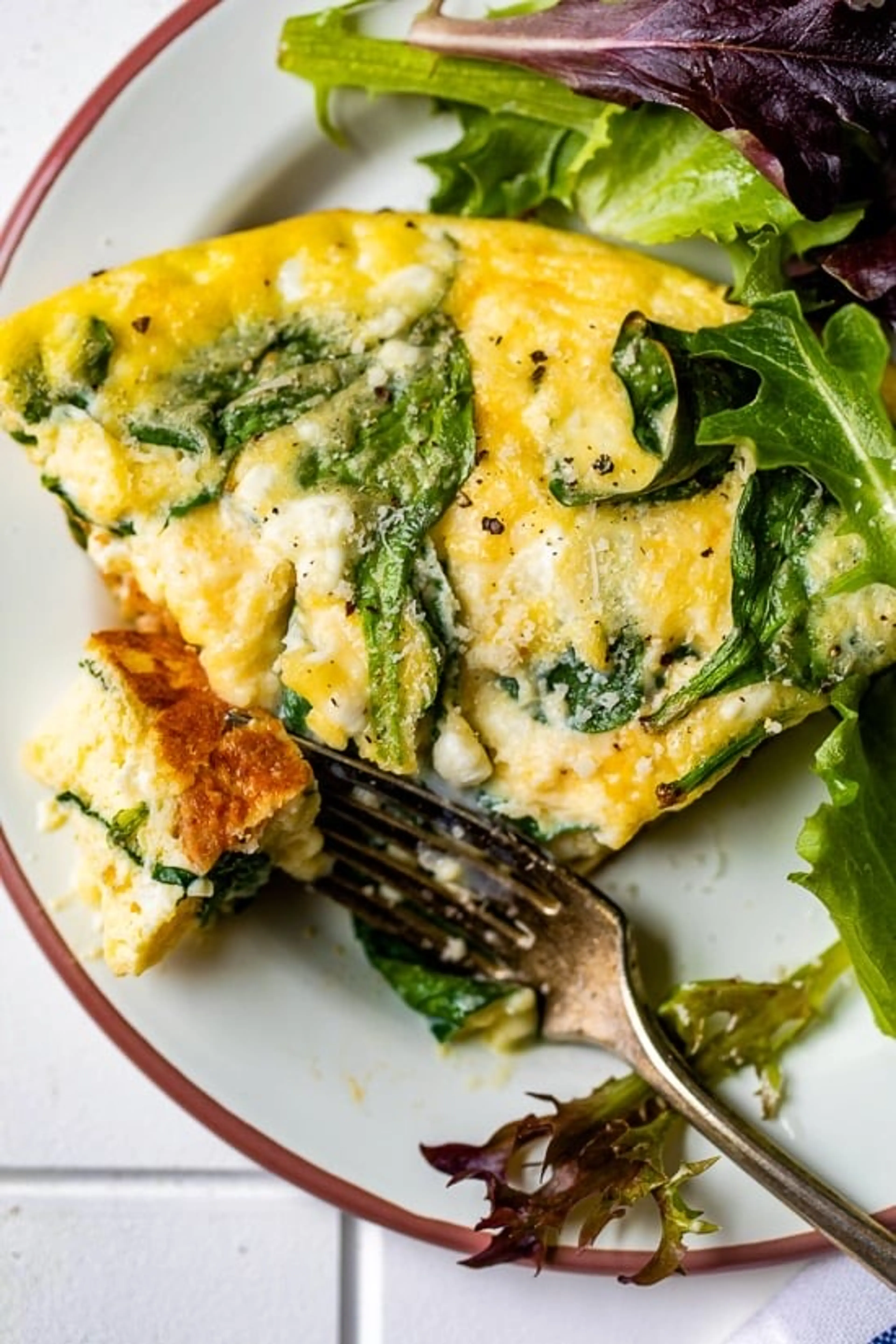 Cottage Cheese Egg Bake (Frittata)