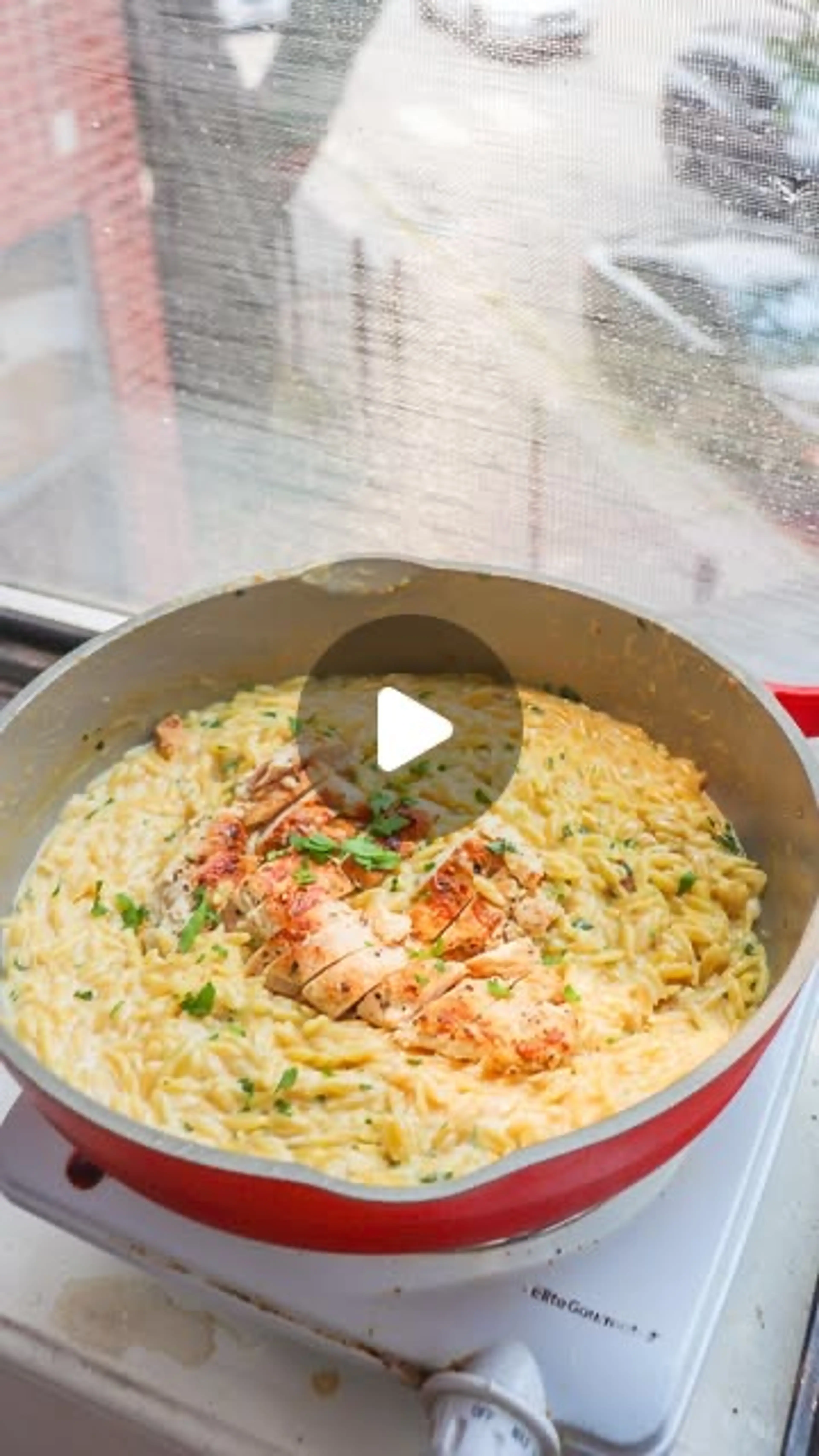Lemon Chicken Orzo Pasta