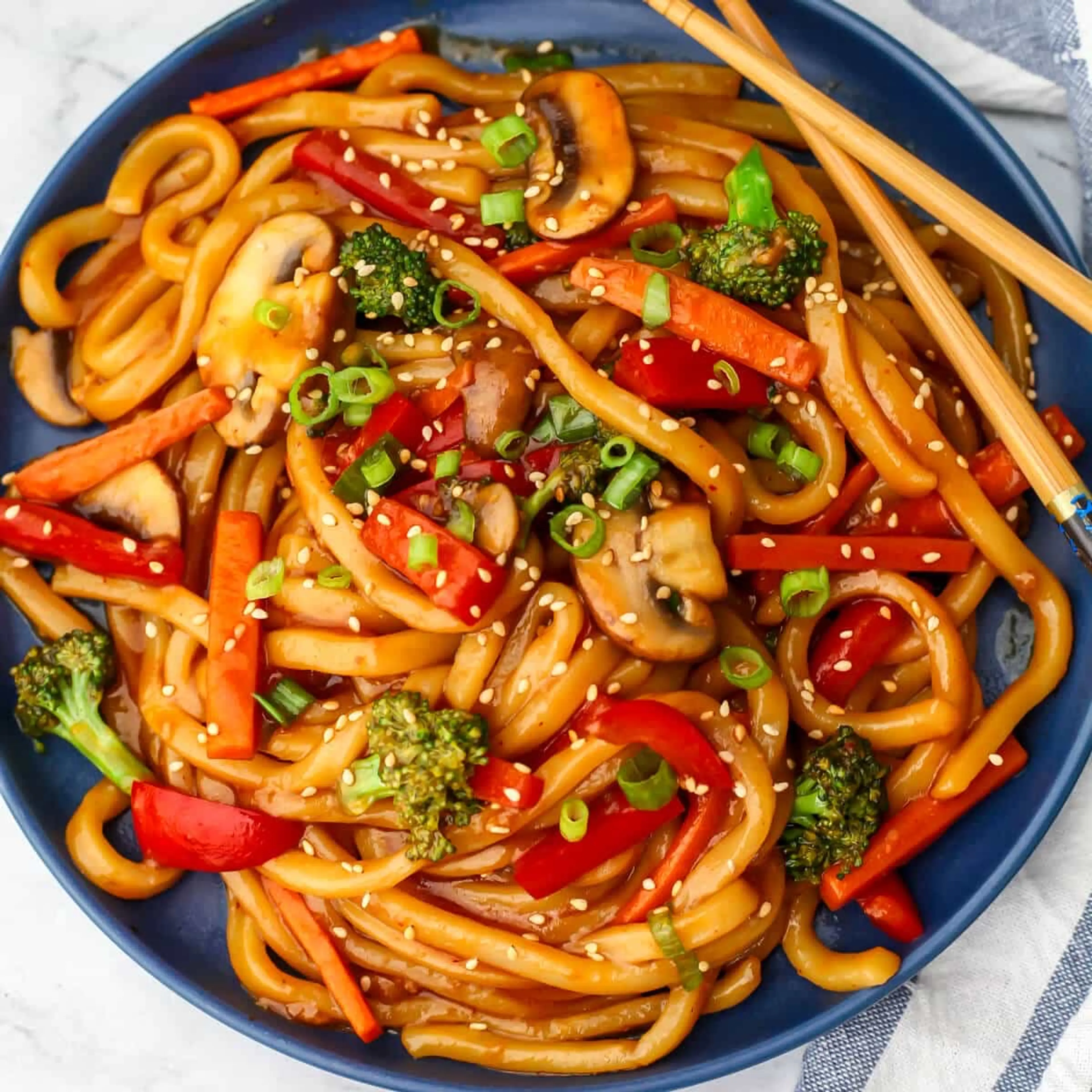 Vegan Udon Noodles