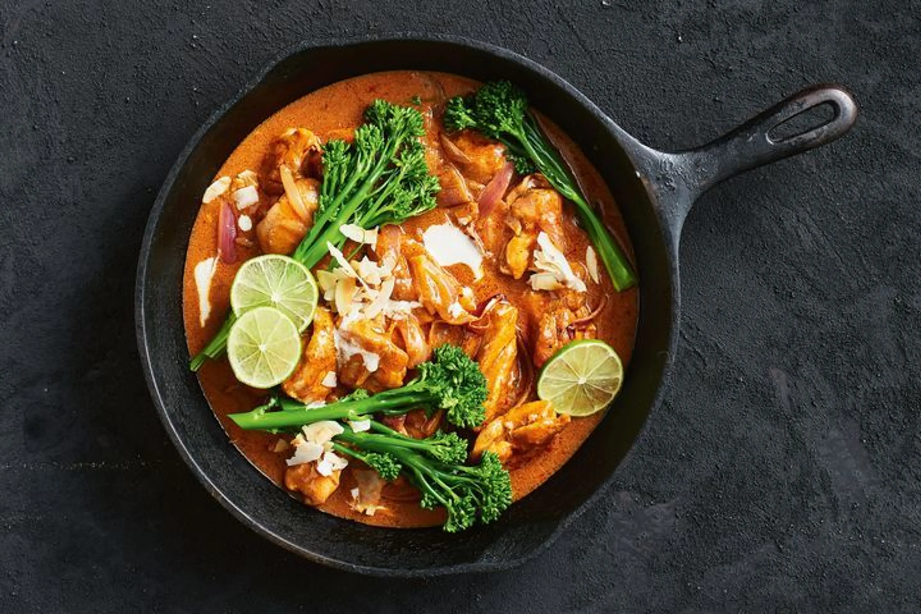 Lime and coconut butter chicken