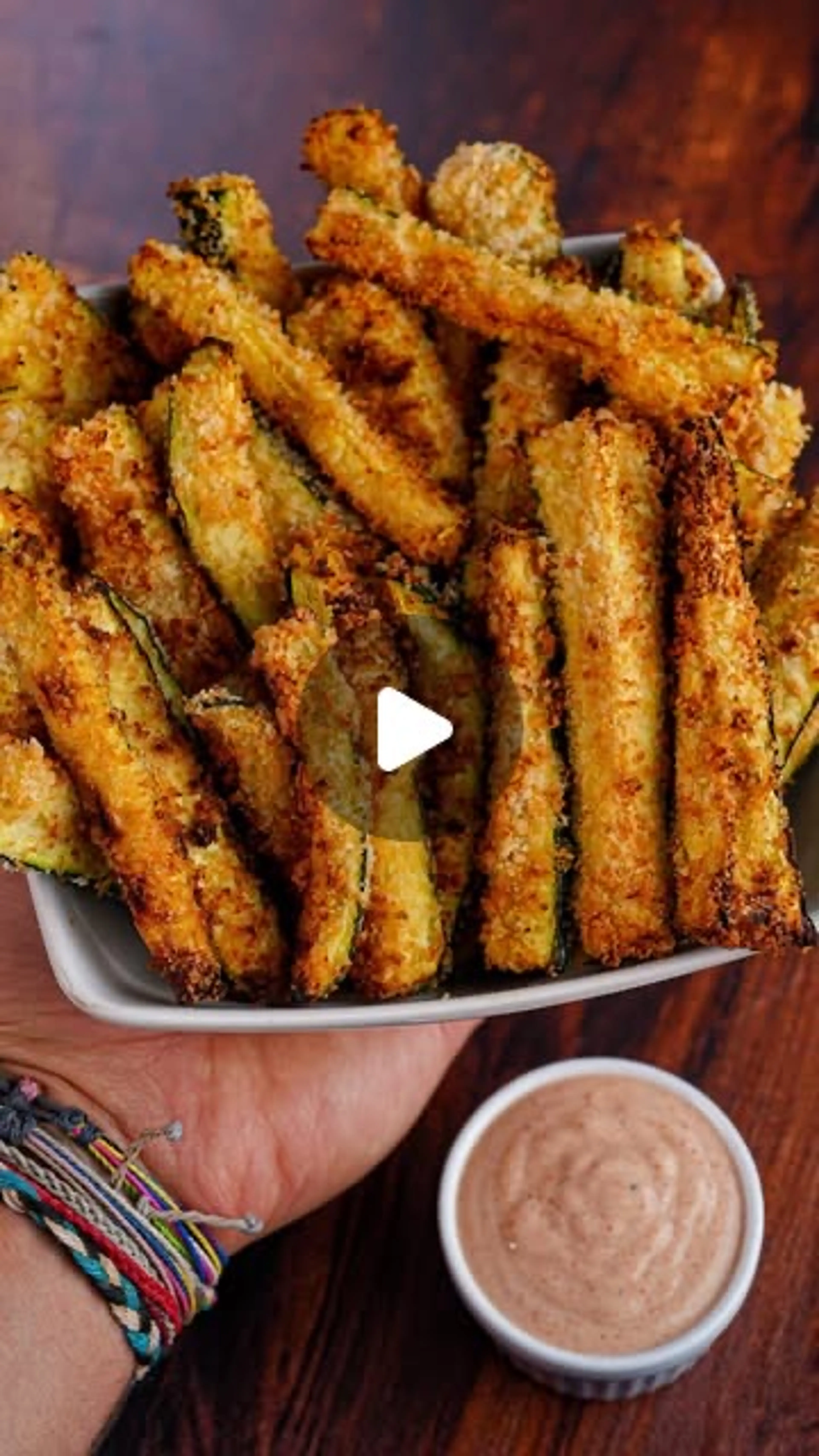 143 Cal Crispy Zucchini Fries