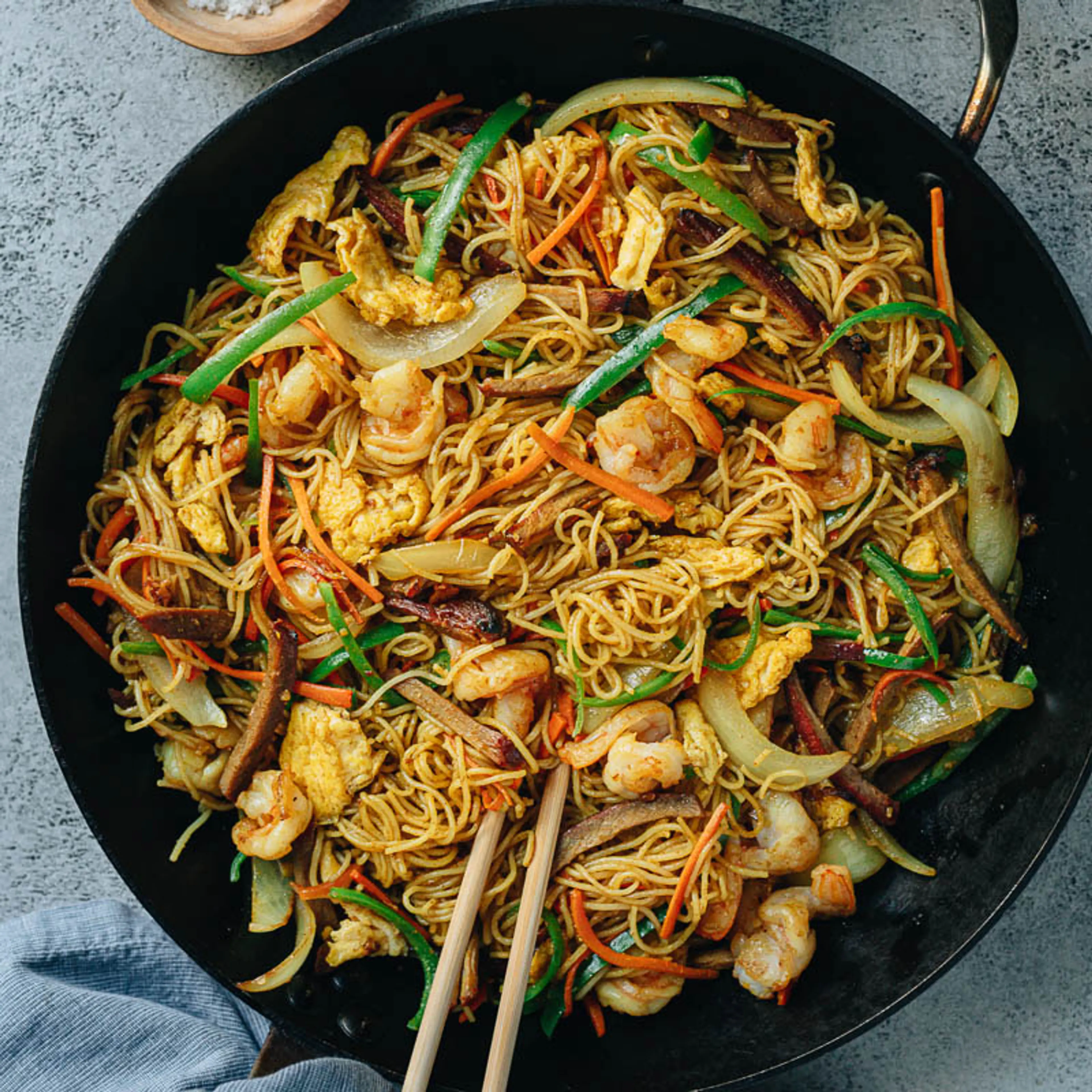 Singapore Noodles (星洲炒米粉, Singapore Mei Fun)