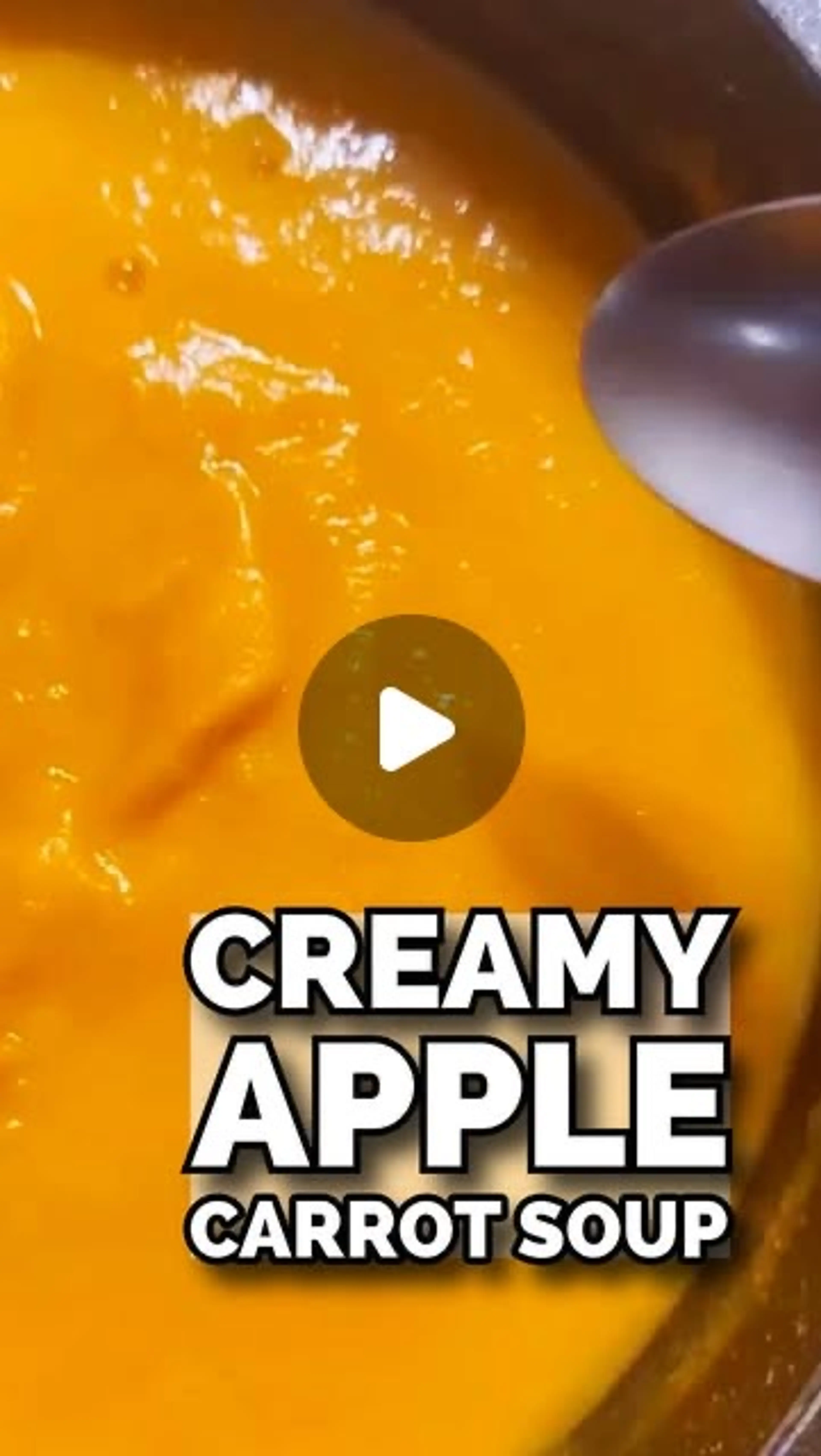 Creamy Apple Carrot Soup