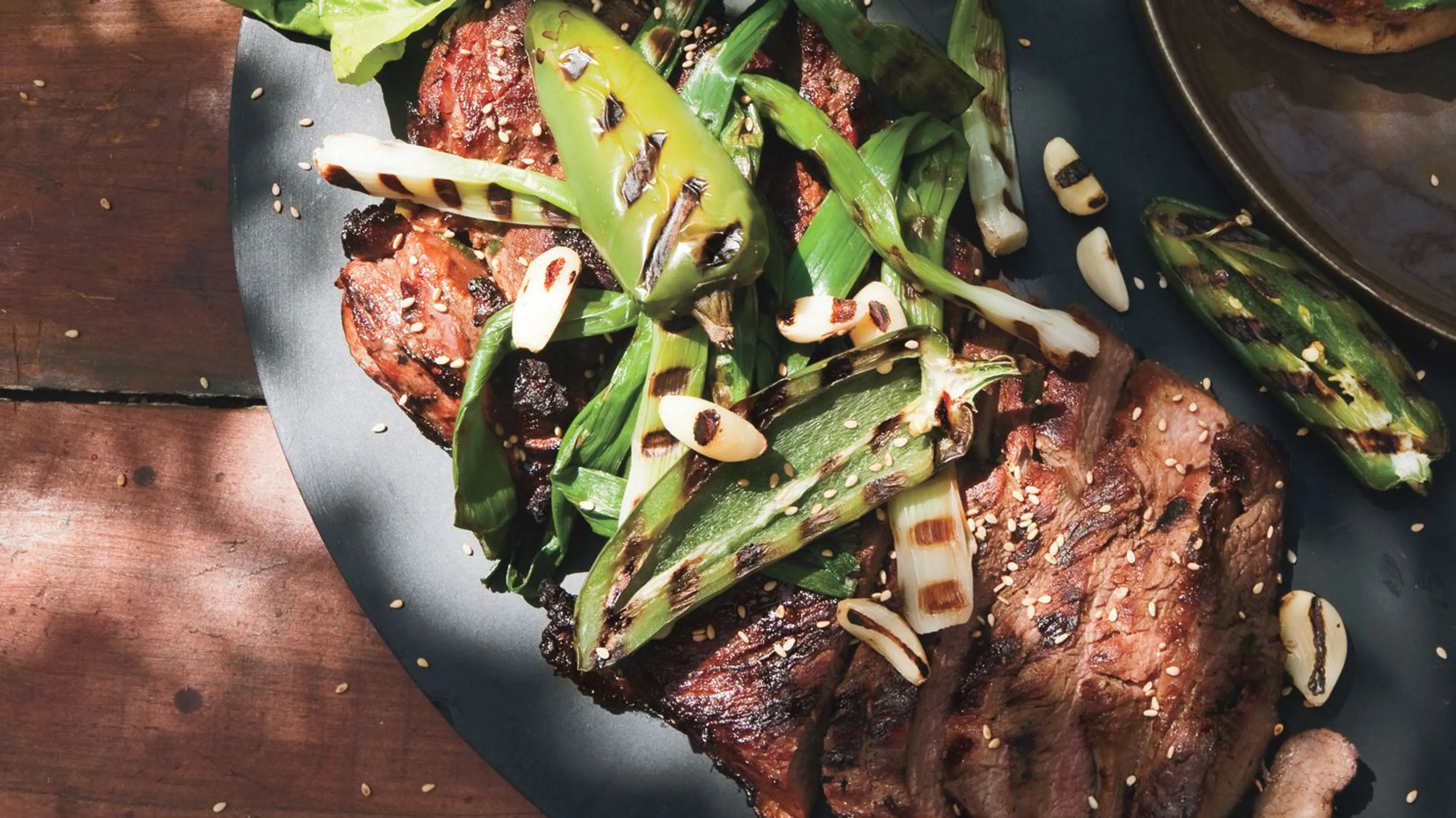 Lamb Bulgogi with Asian Pear Dipping Sauce