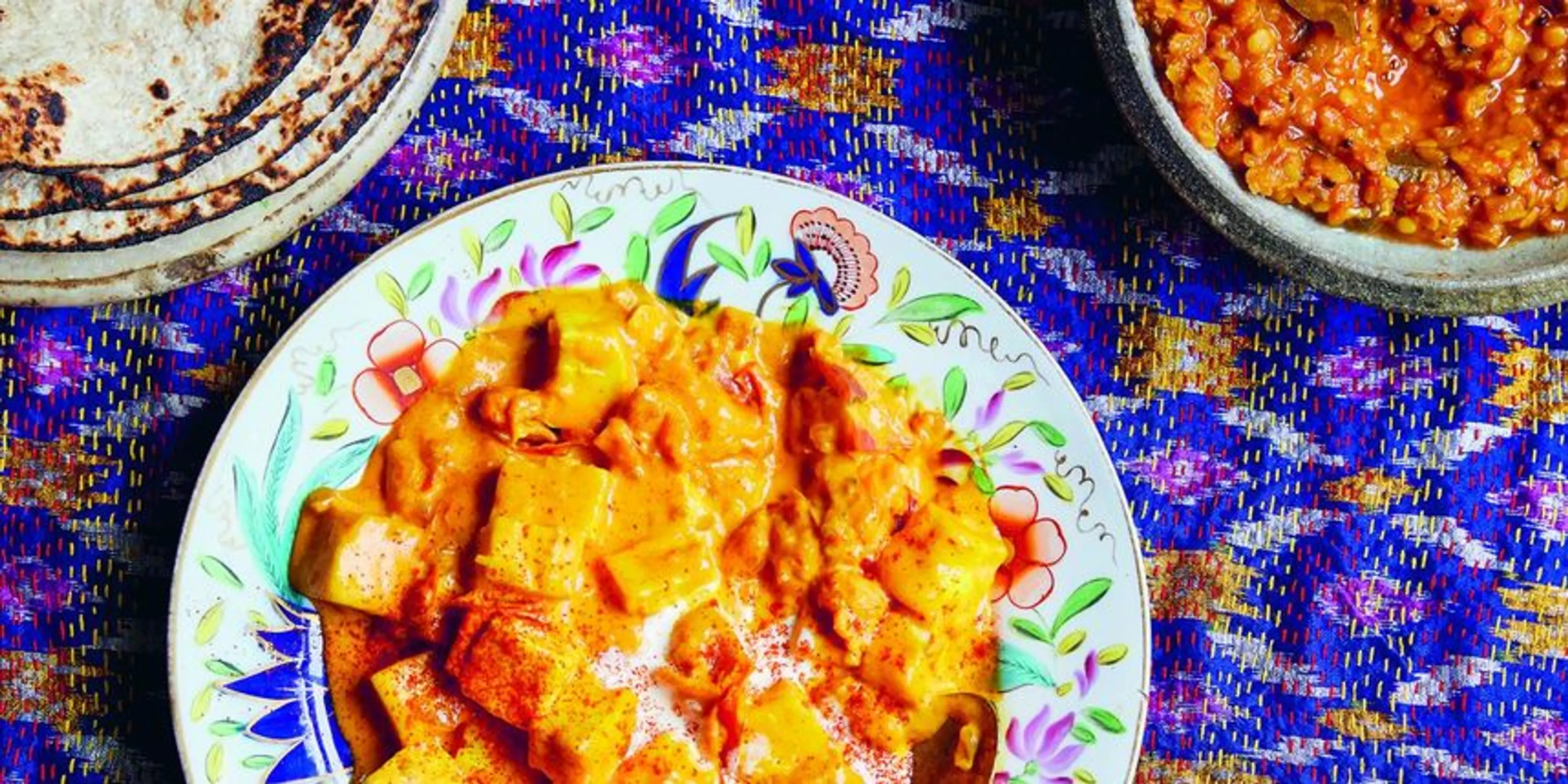 Royal saffron paneer