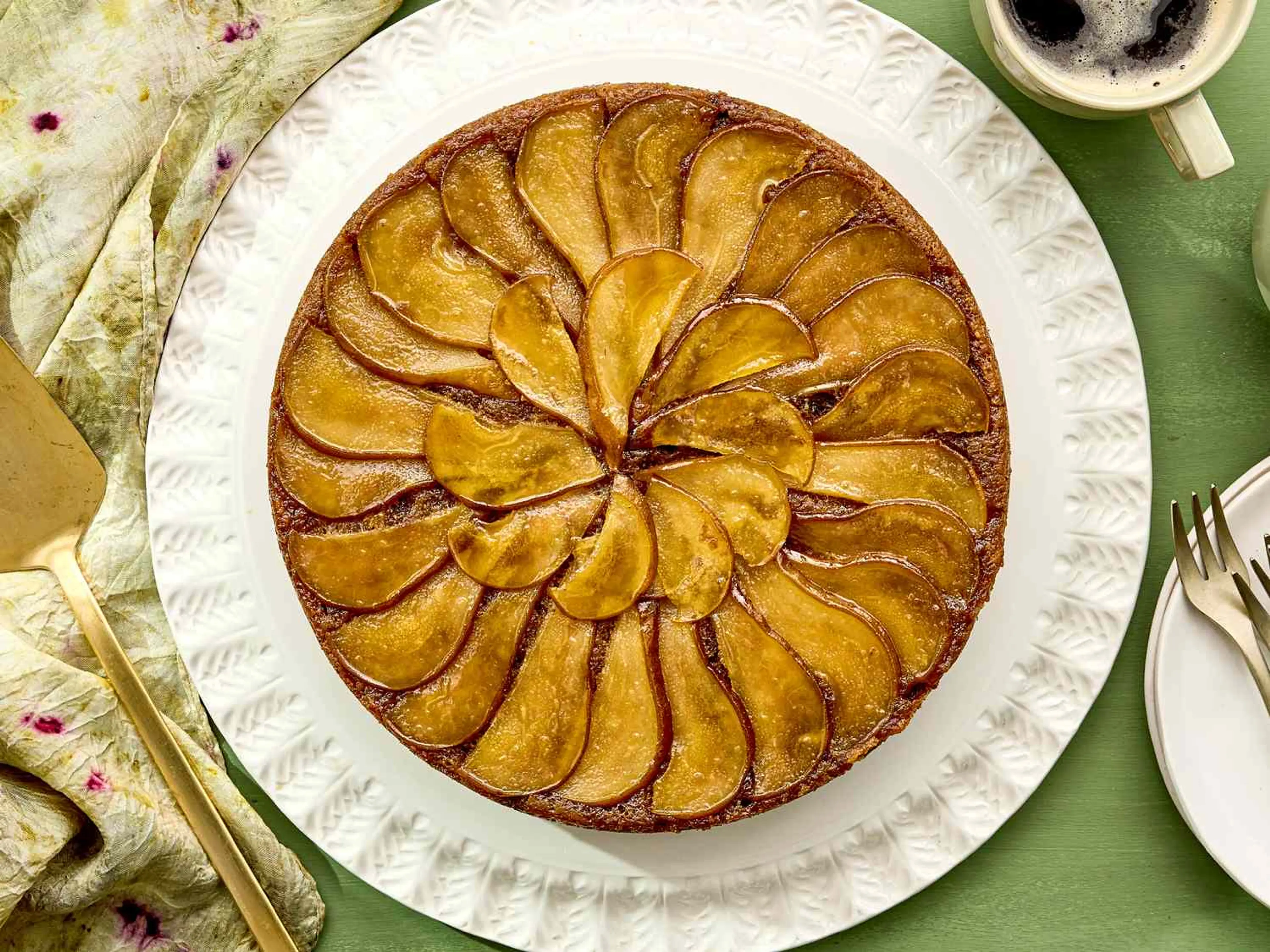 Move Over, Pineapple Upside-Down Cake: This Caramelized Pear