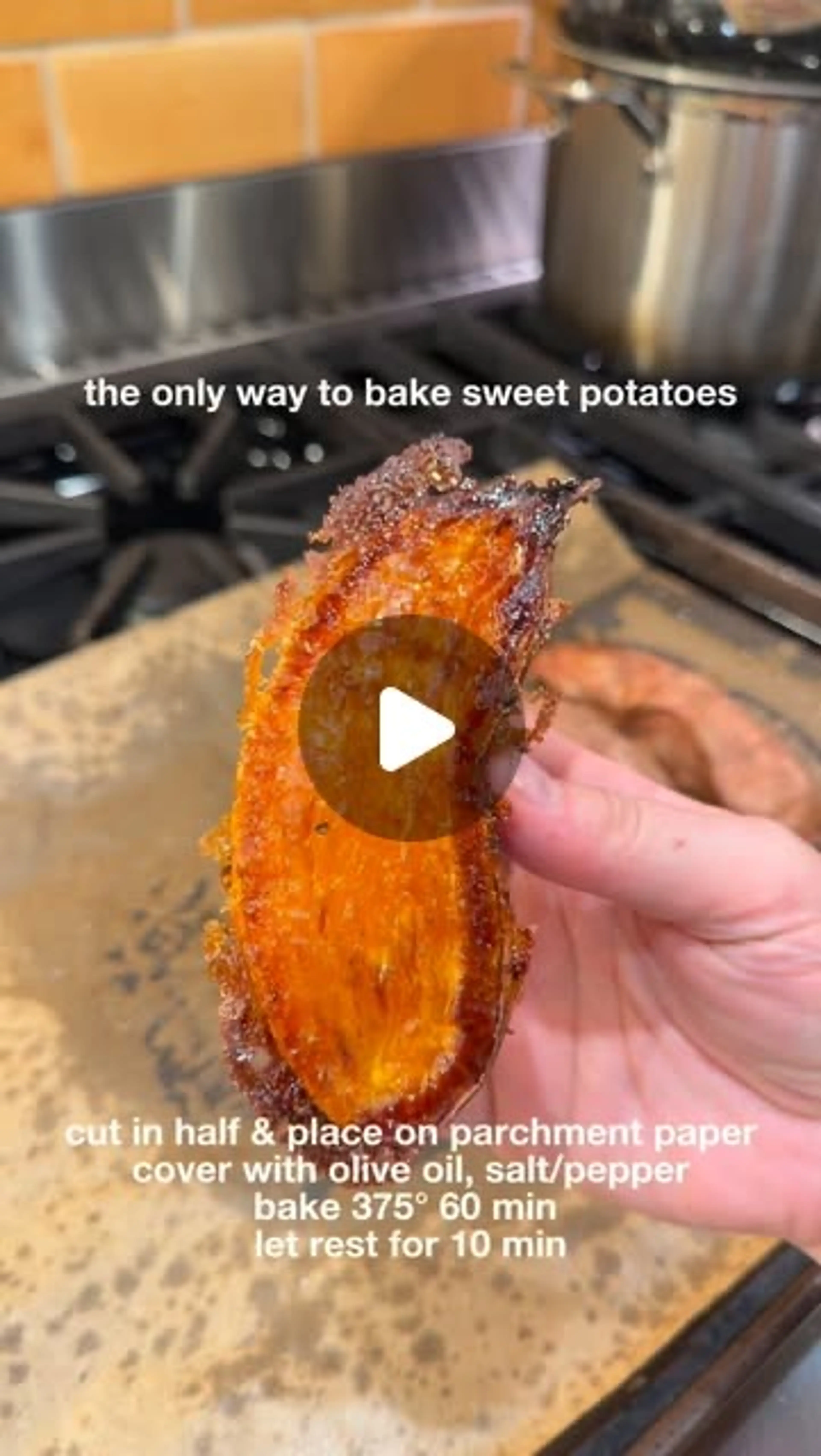 The Only Way to Bake a Sweet Potato
