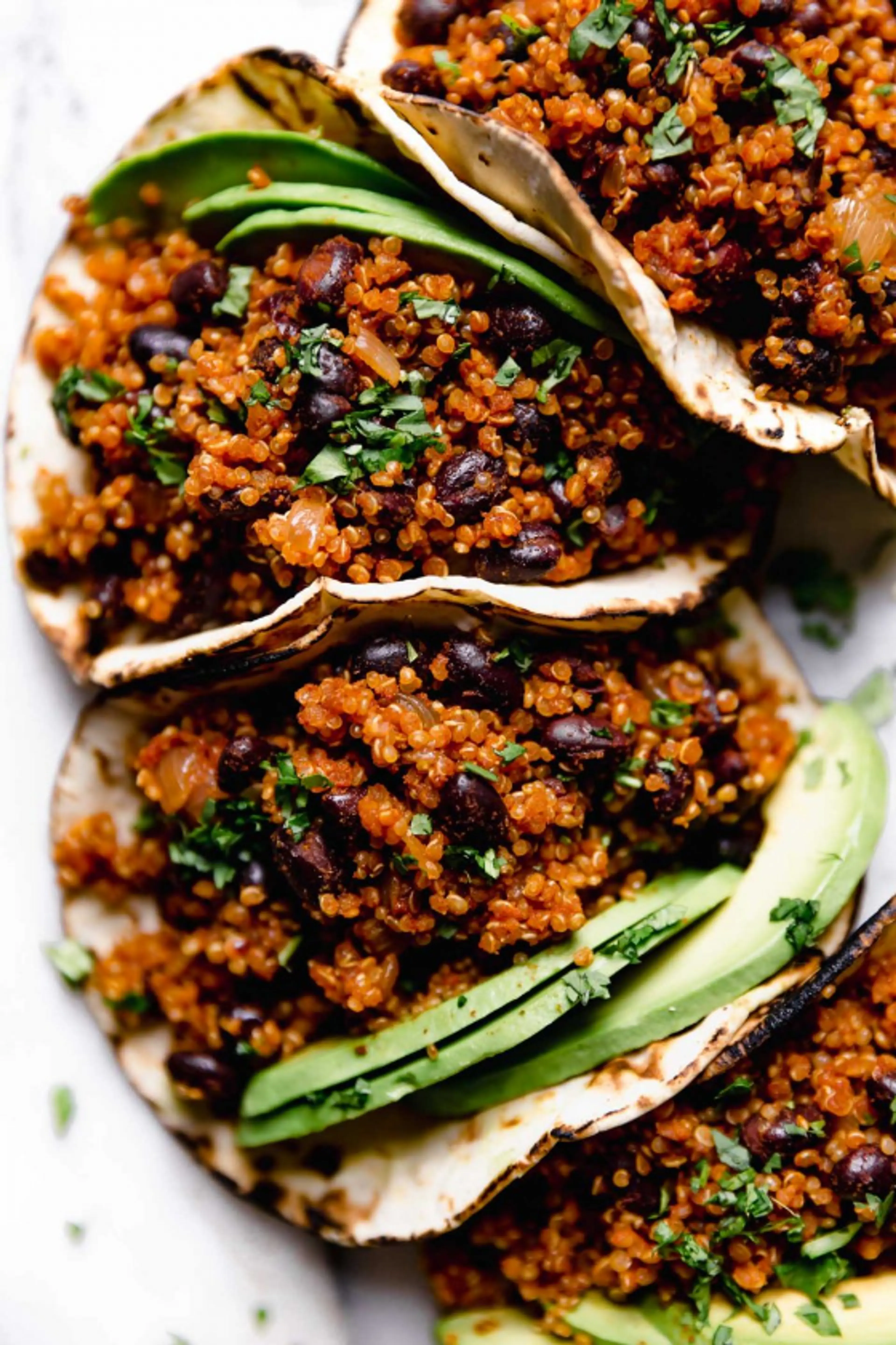 Black Bean Quinoa Tacos