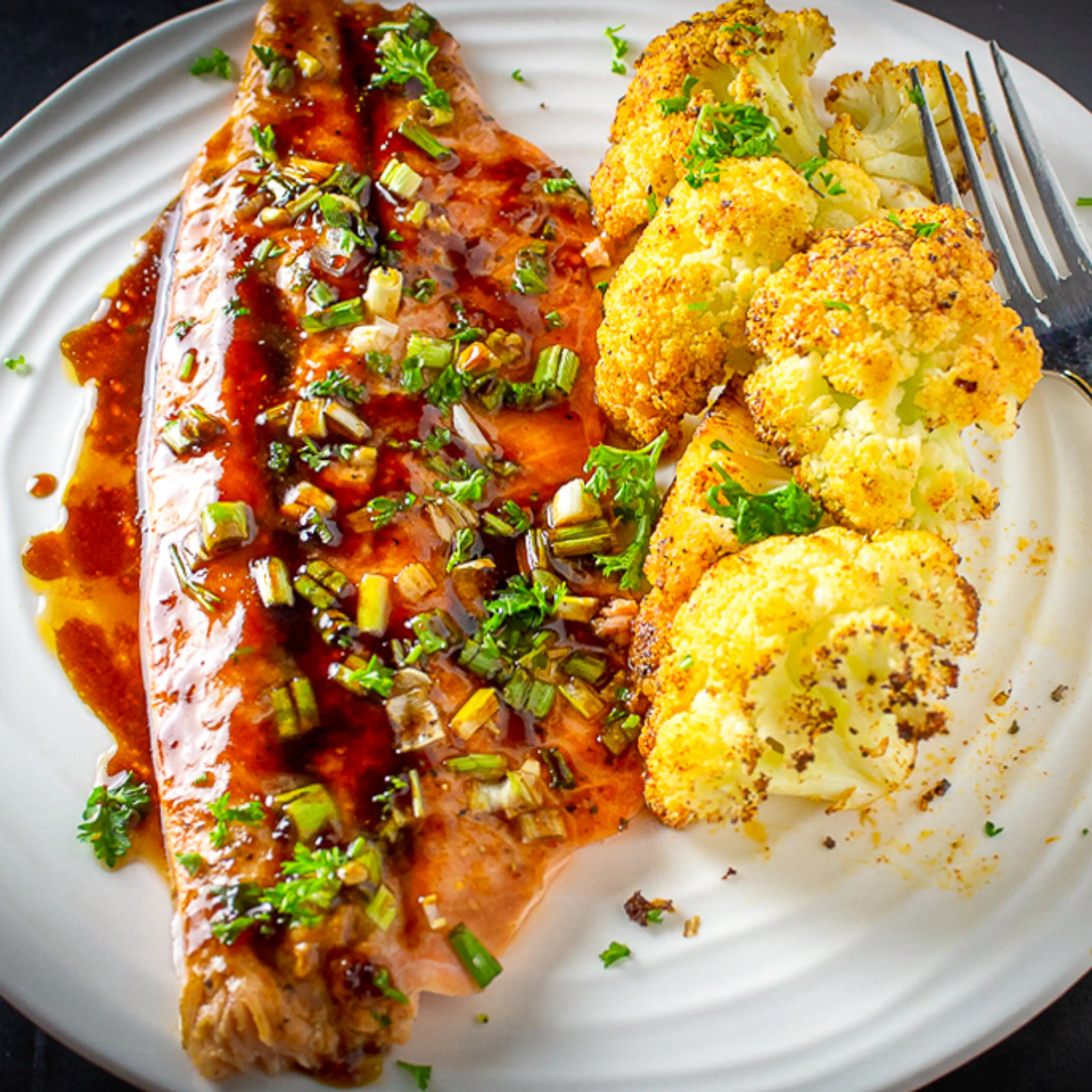 Easy Rainbow Trout Recipe (With Maple Balsamic Glaze)