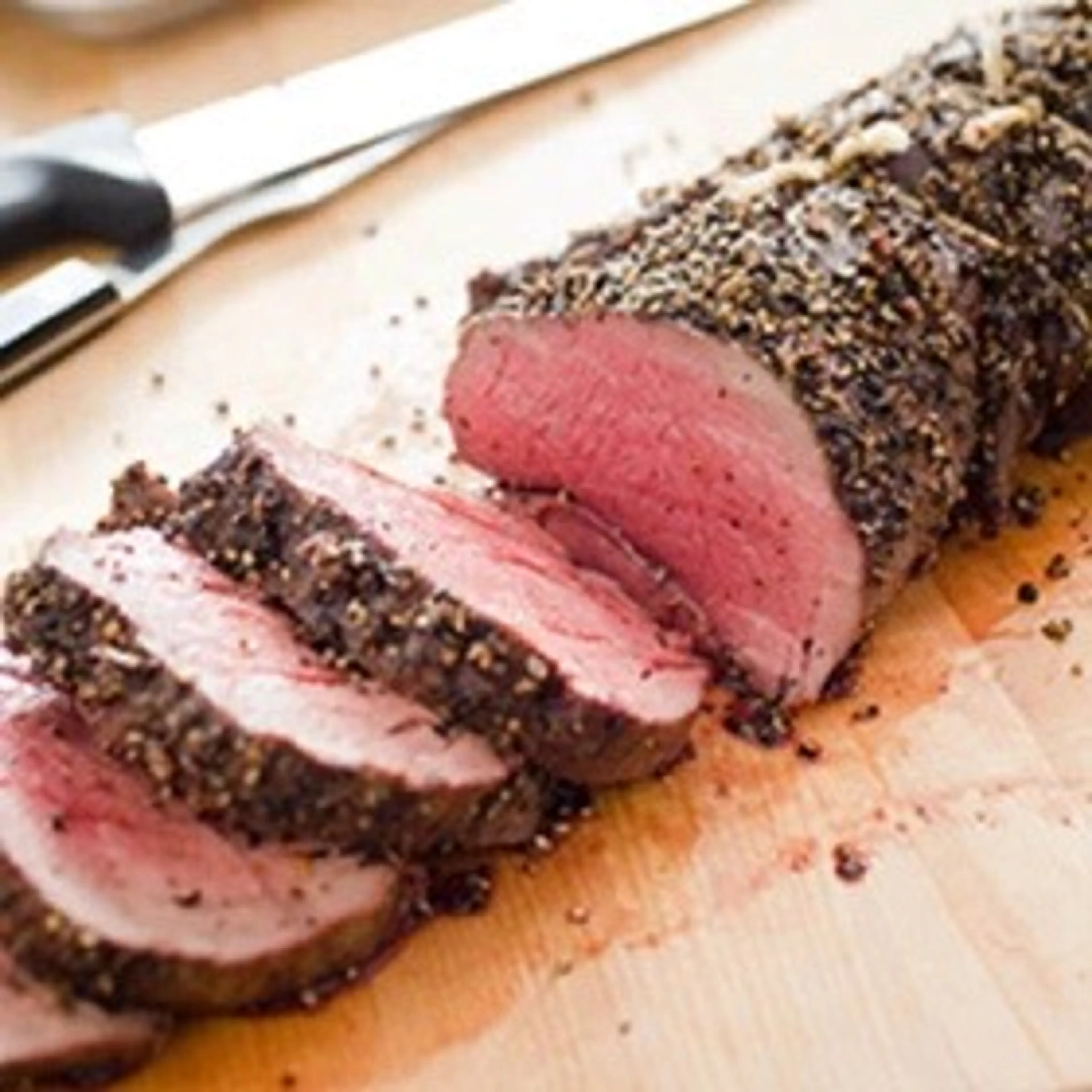 Pepper-Crusted Beef Tenderloin Roast