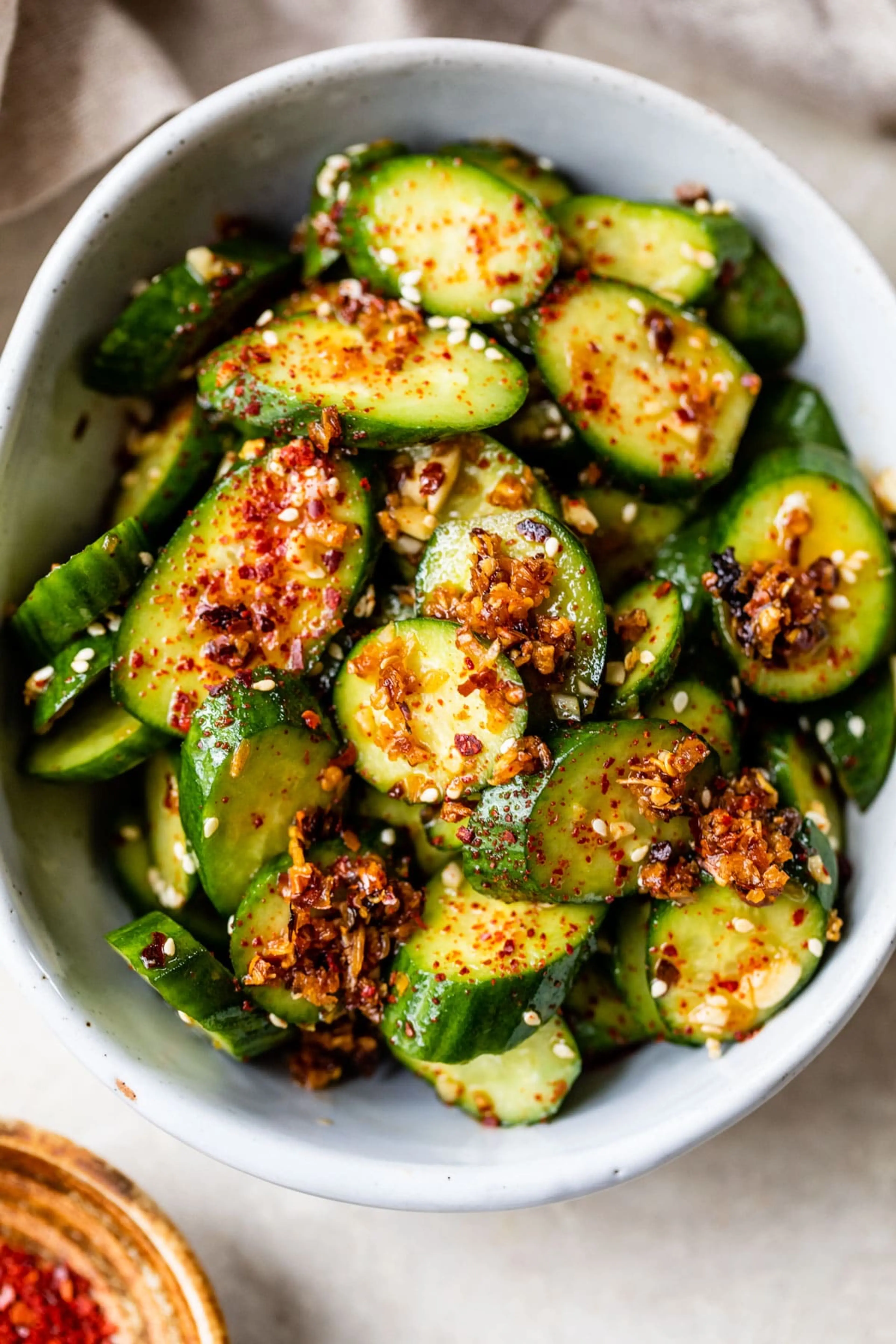 Spicy Cucumber Salad