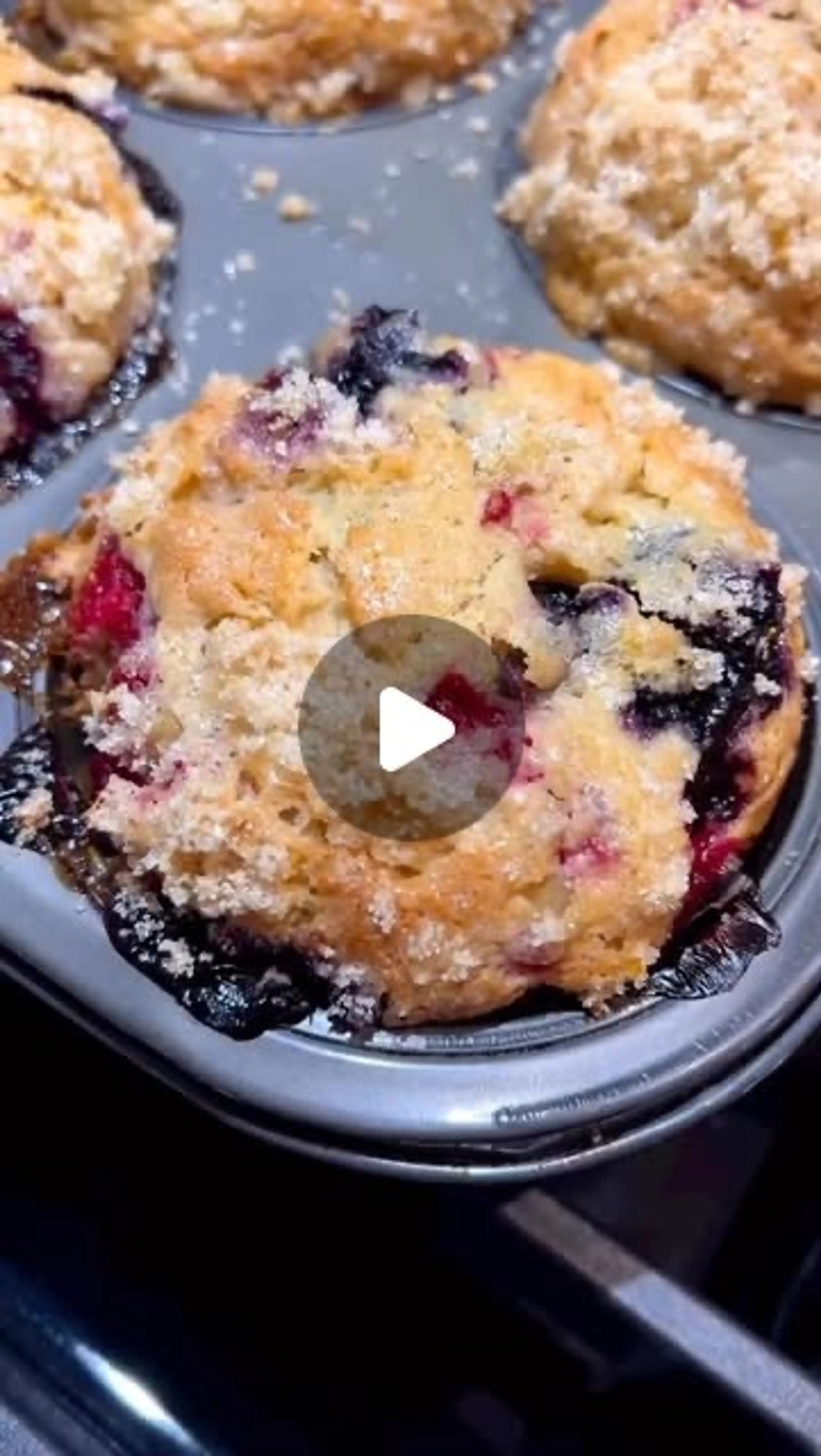 Blueberry Muffins With Lemon Ginger Lemon Sugar