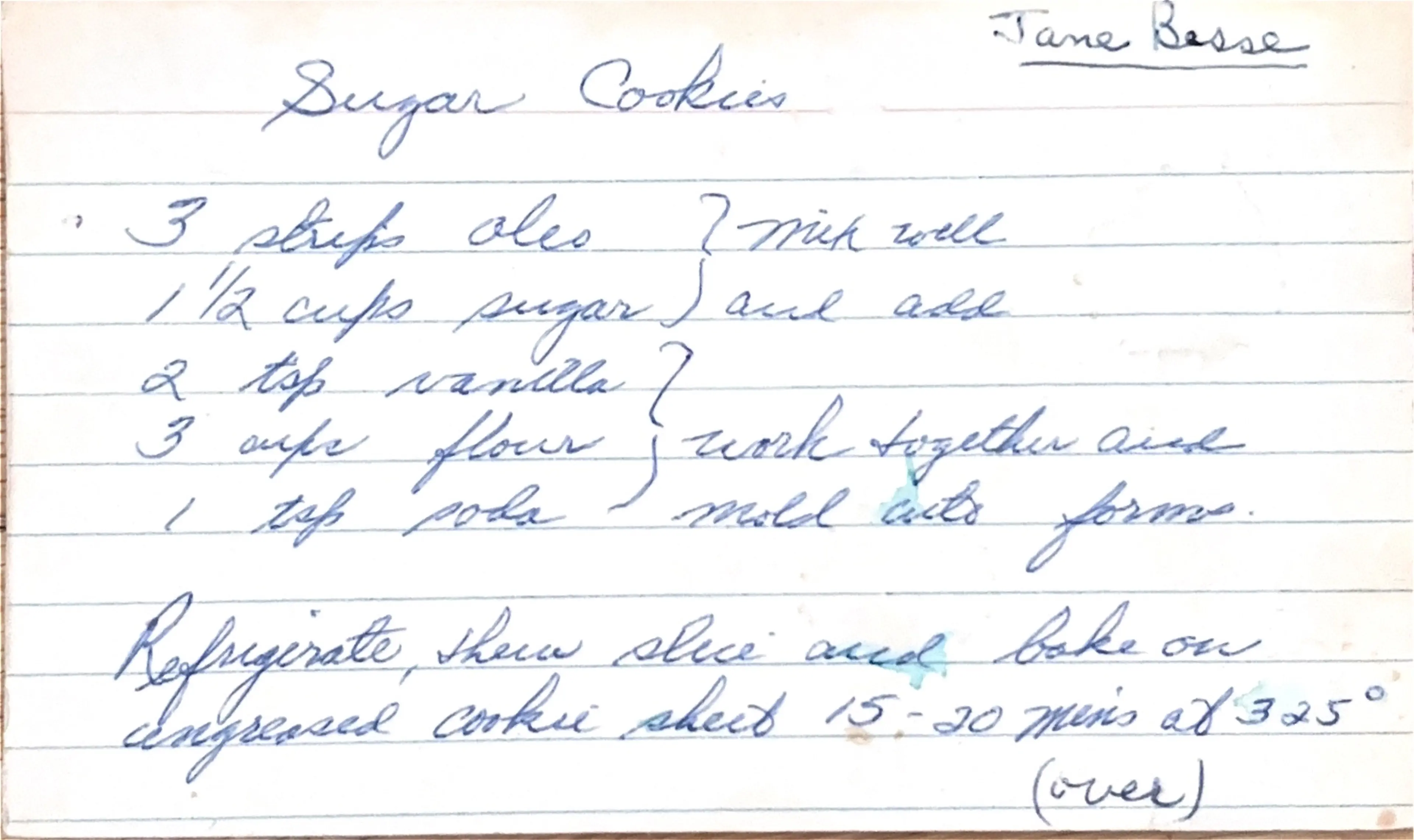 Sugar Cookies