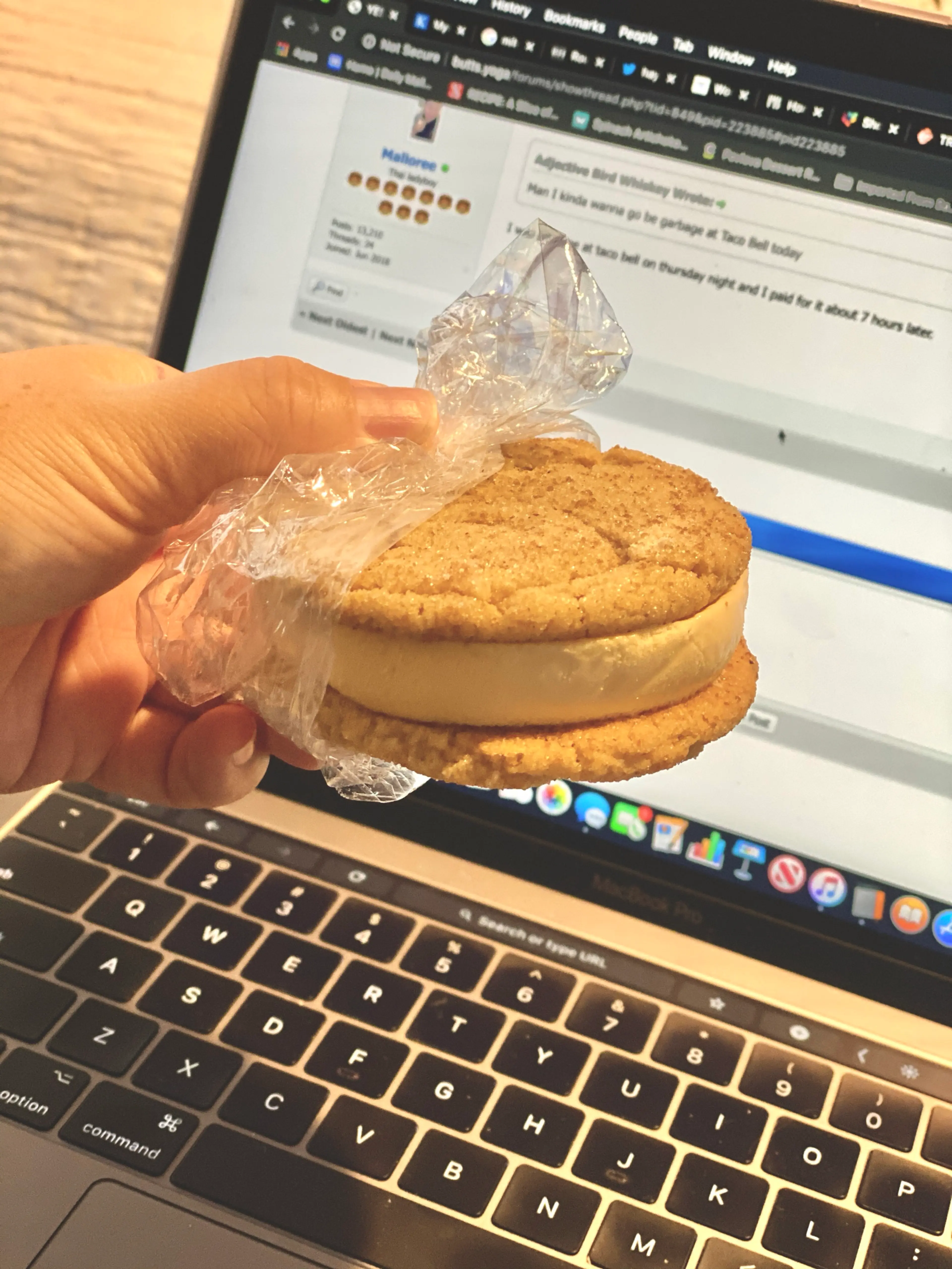 Ice Cream Sandwich Cookies