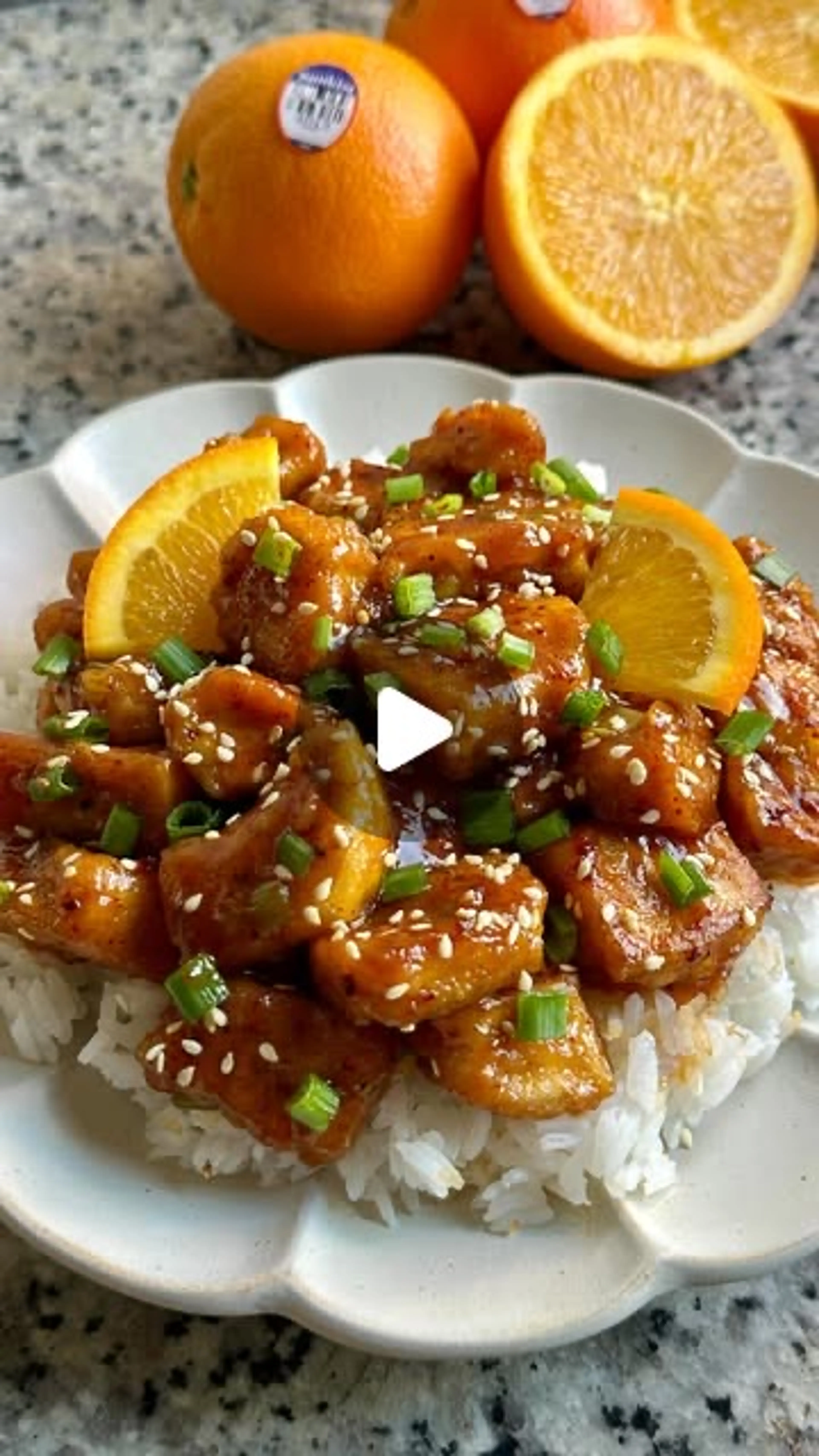 Crispy Orange ‘chicken’