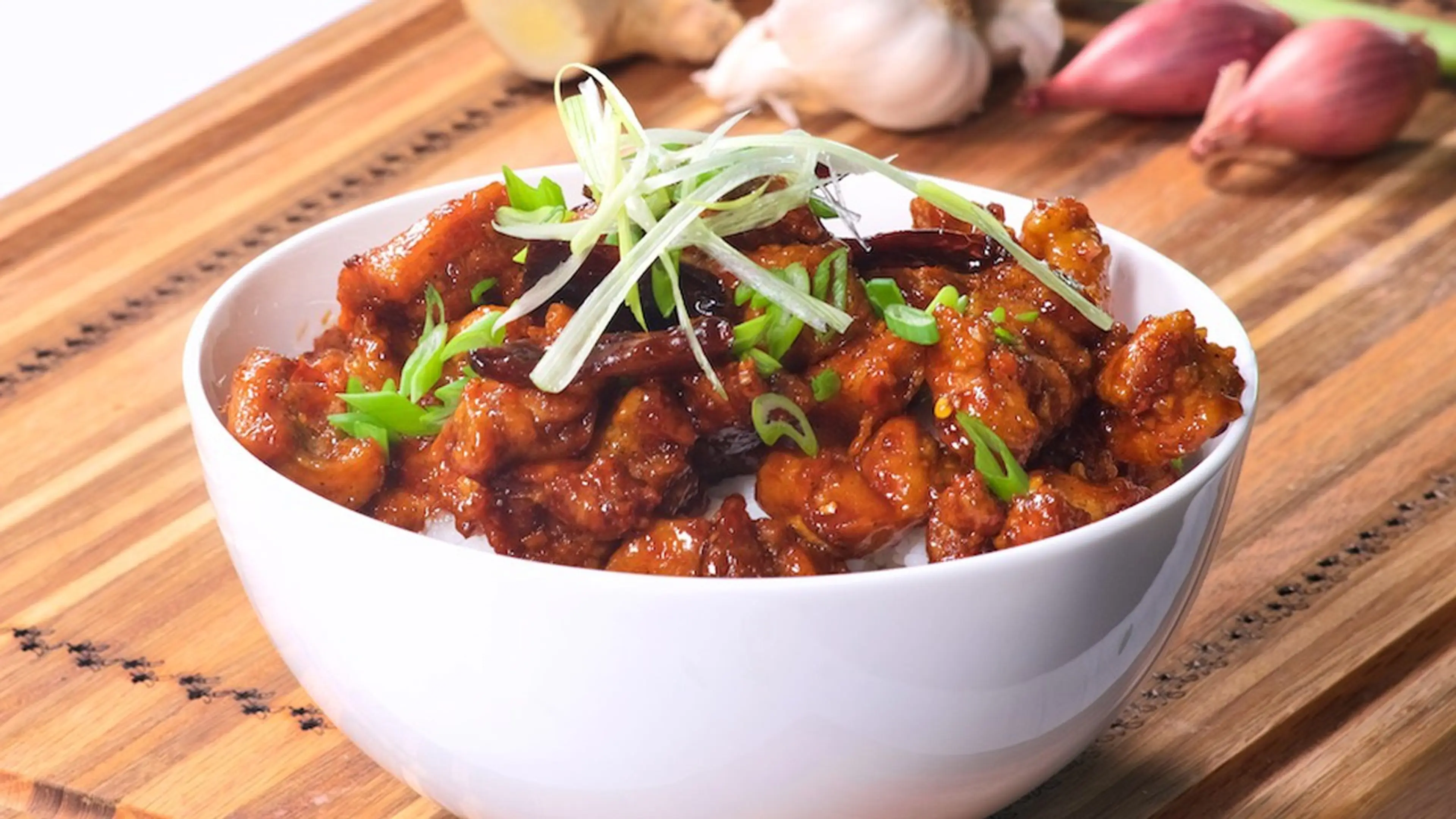 Spicy Miso General Tso Chicken
