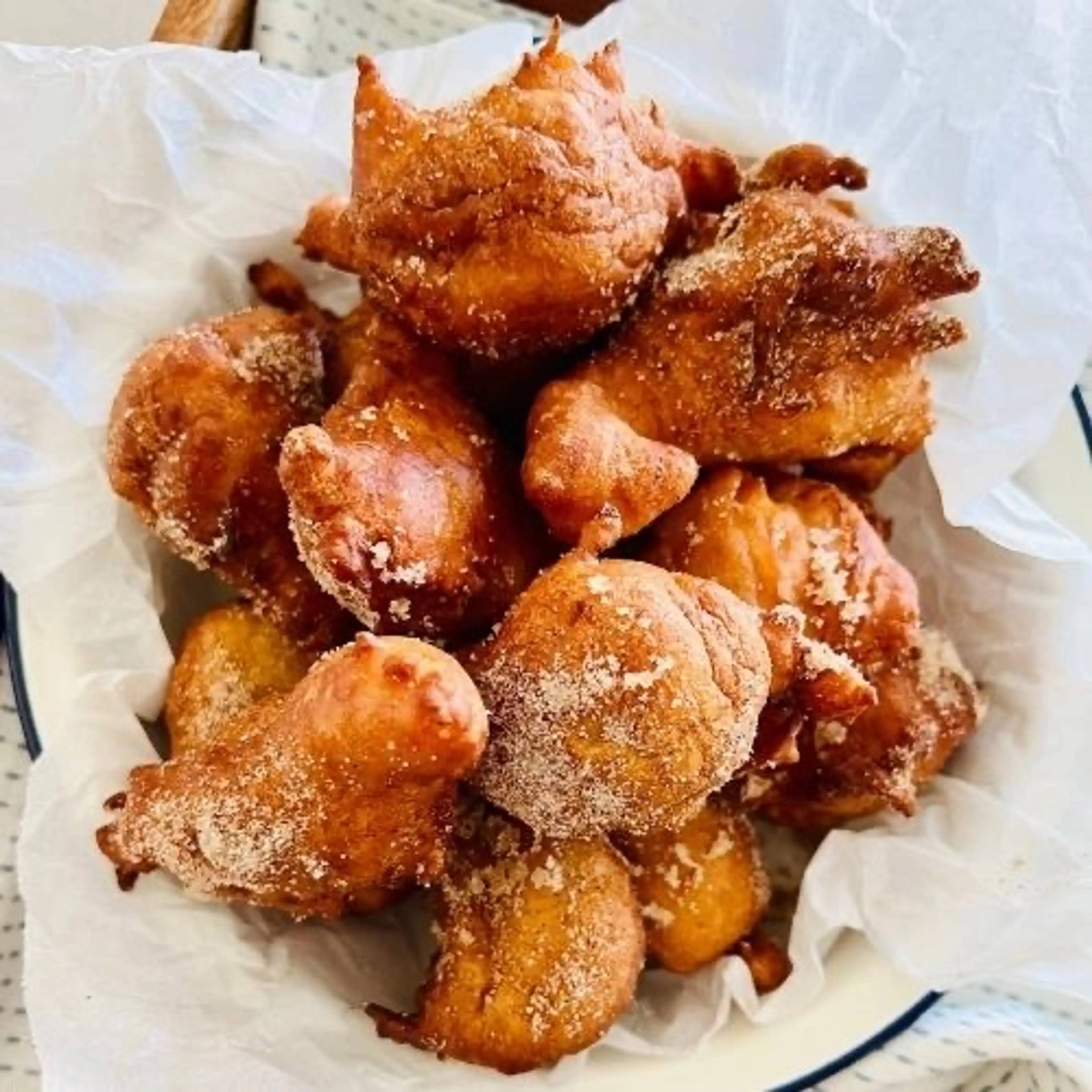 Sourdough Banana Fritters
