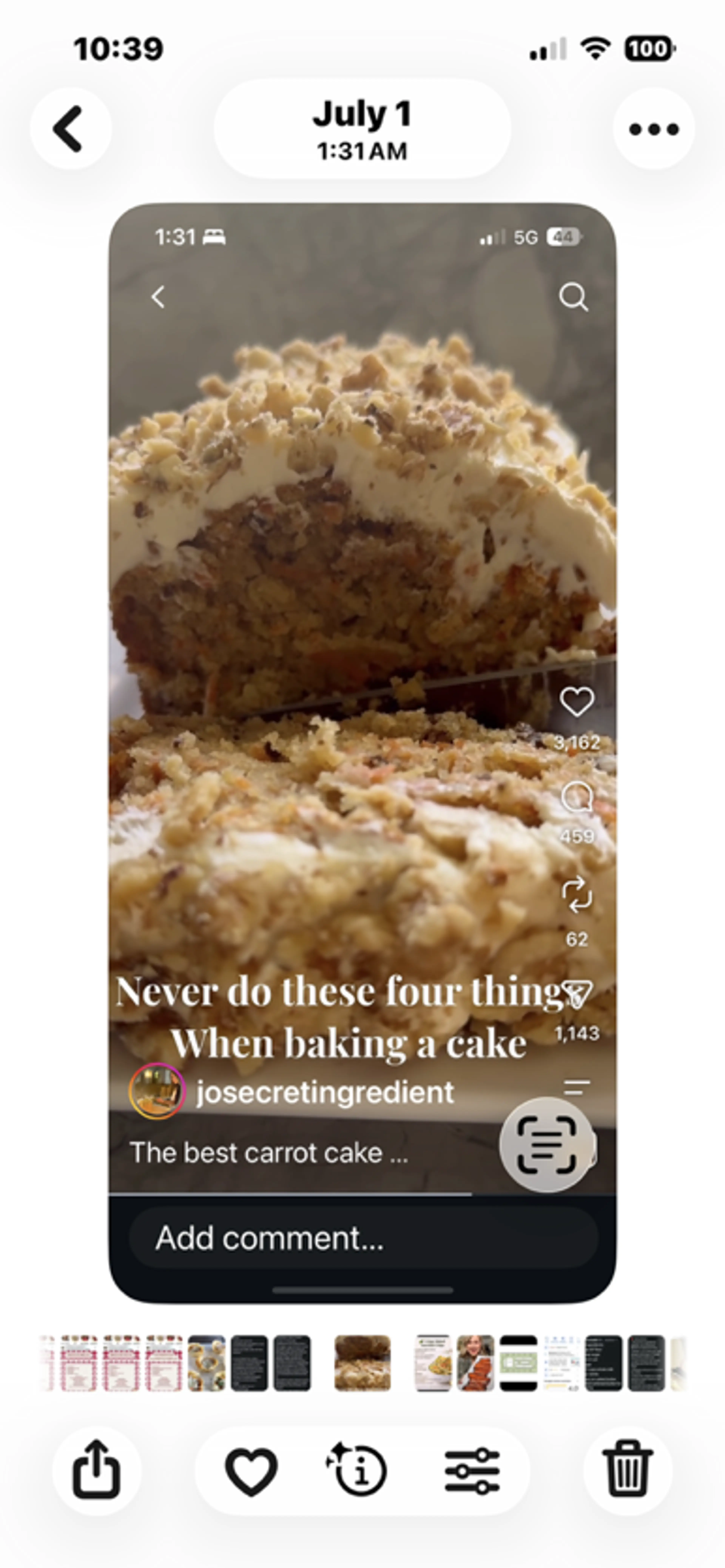 Carrot Cake