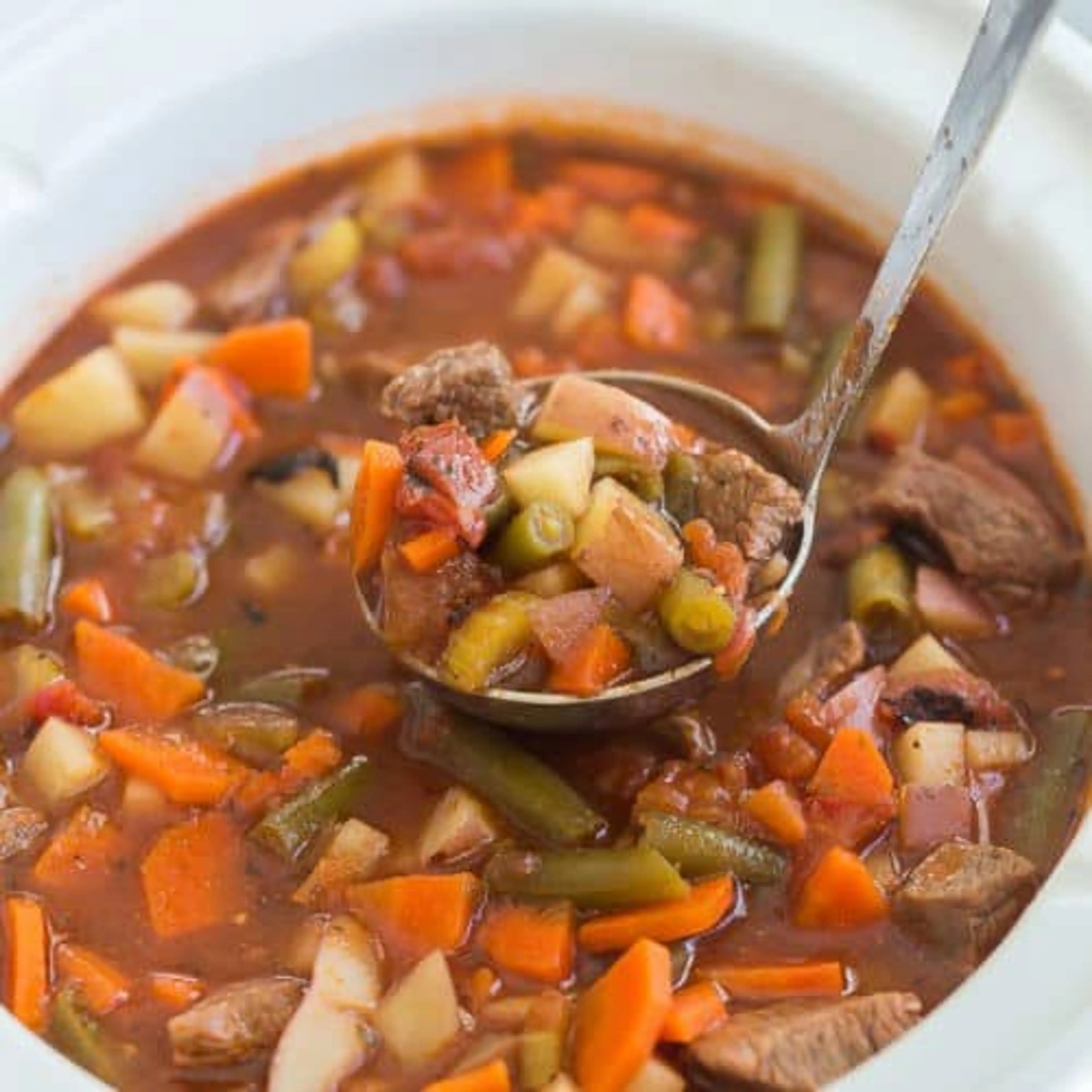 Crock Pot Vegetable Beef Soup