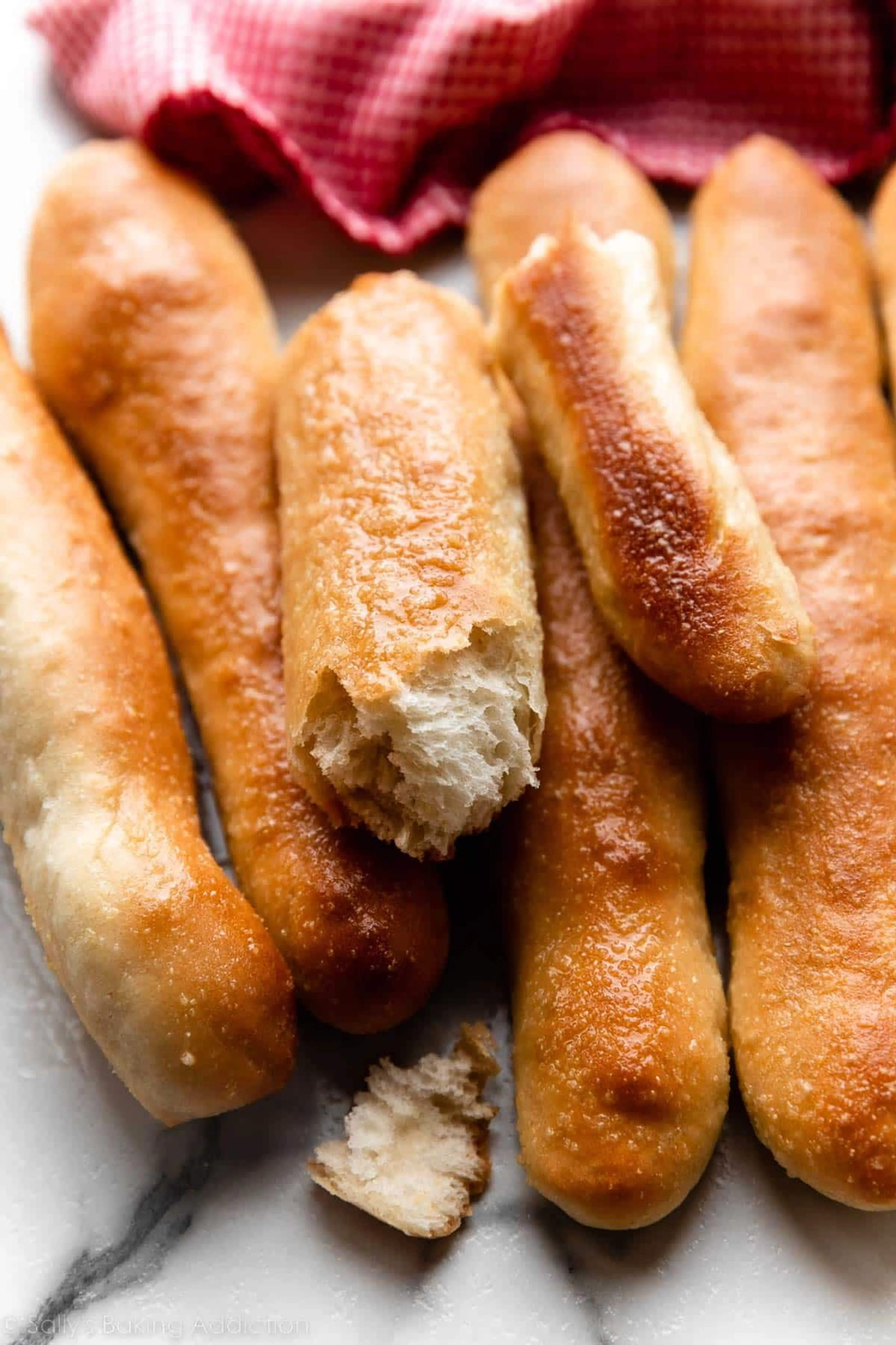 Homemade Soft Breadsticks