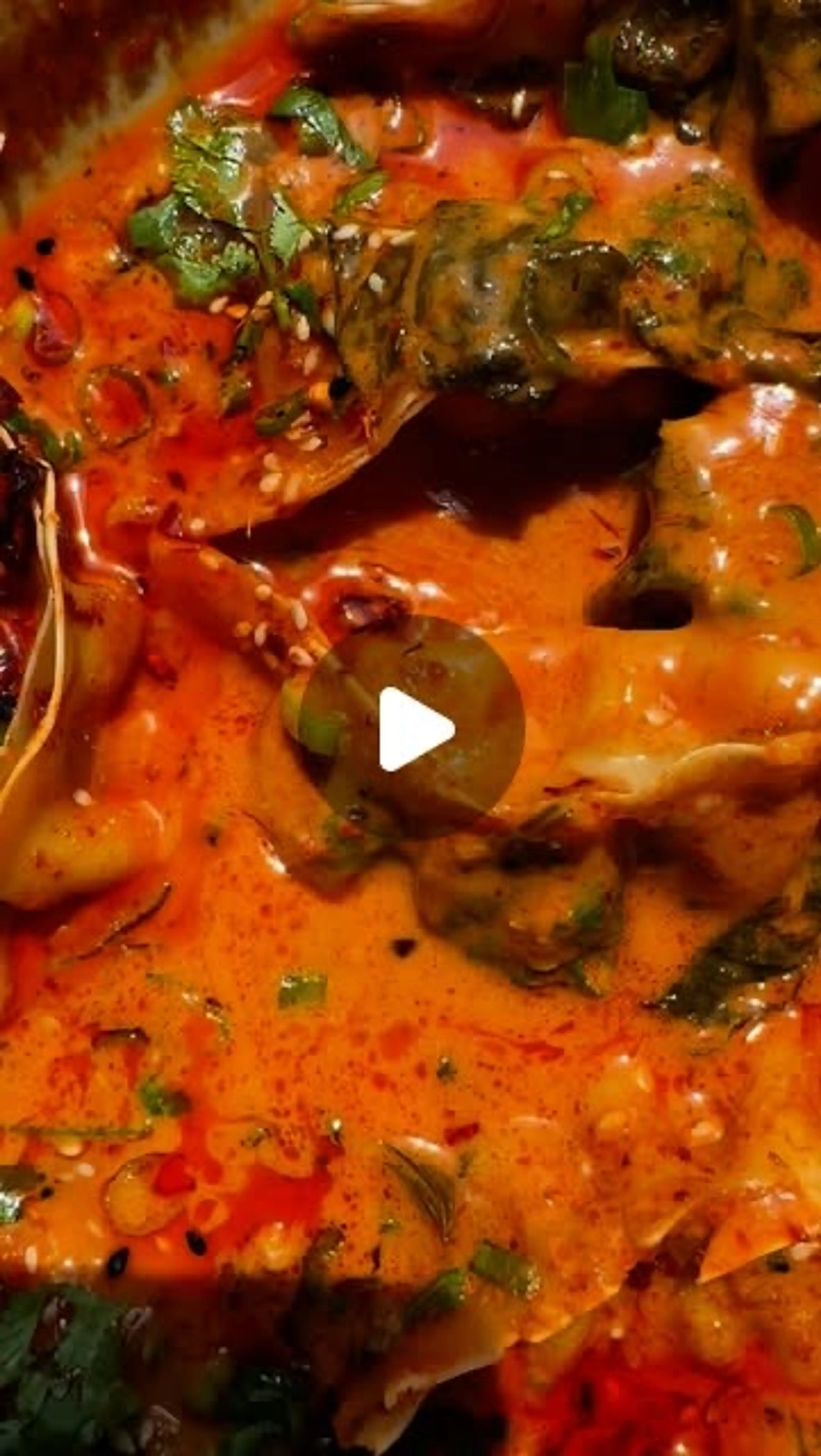 Viral Dumpling Bake with Chili Oil