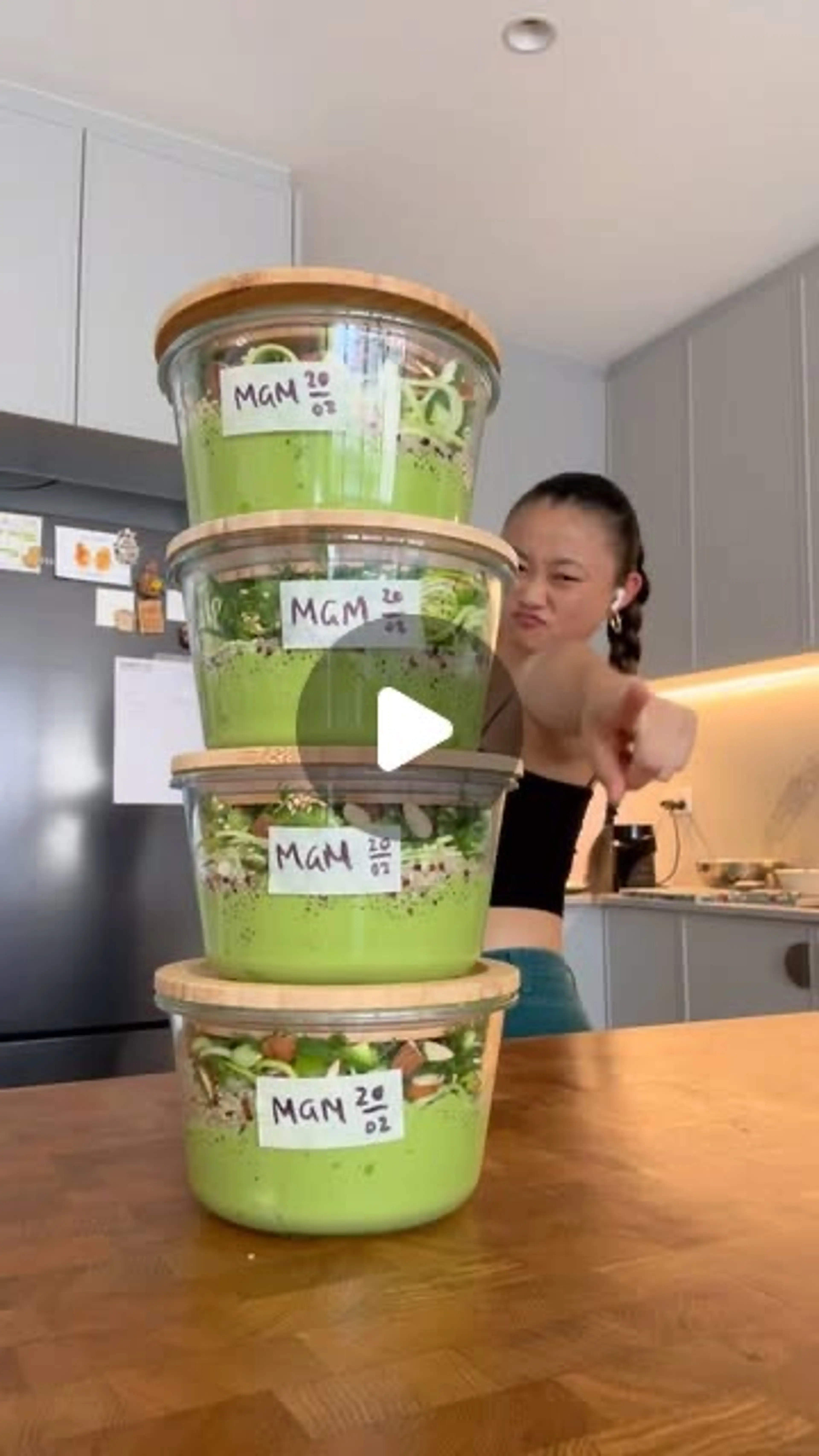 Mean Green Machine Salad