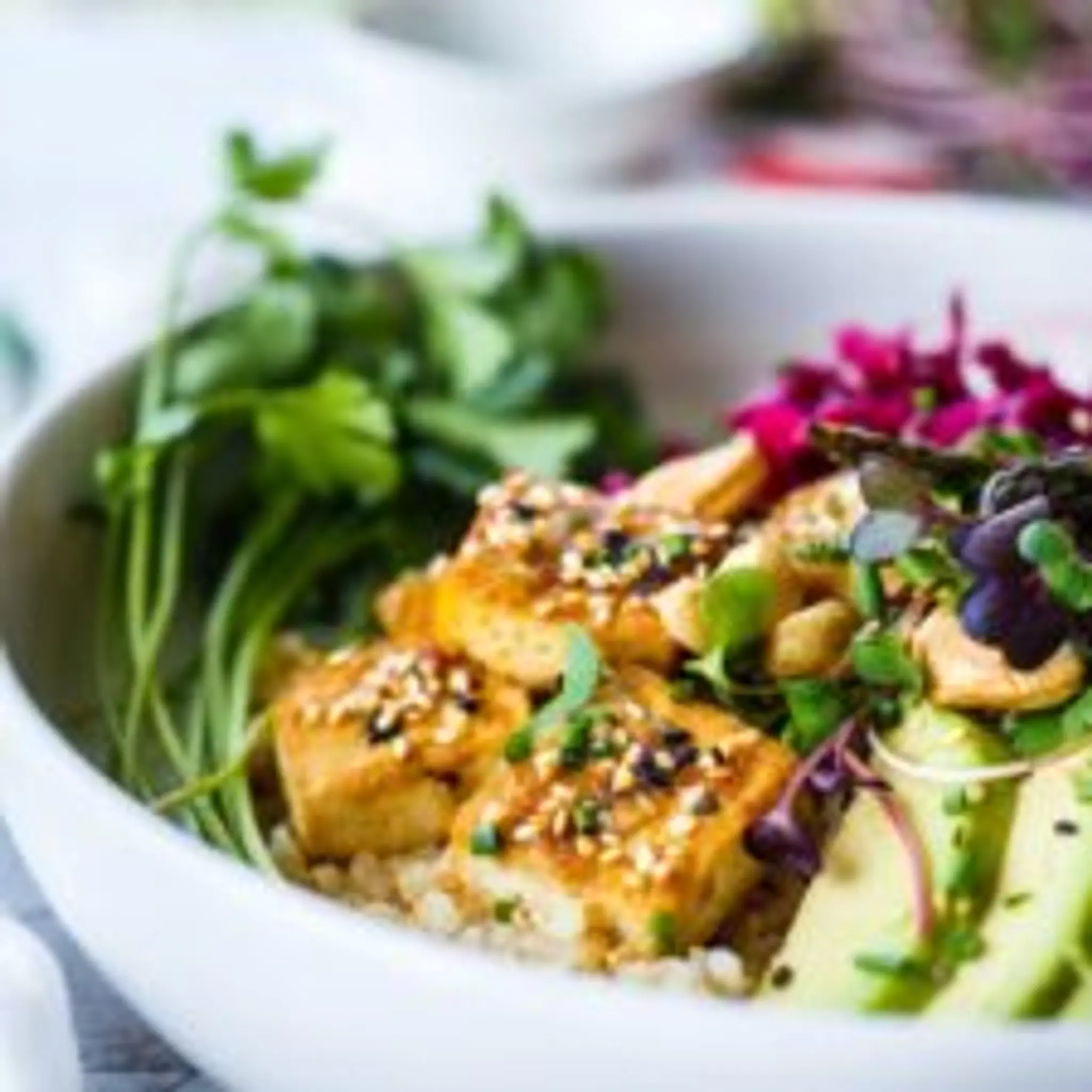 Miso Tofu Bowl