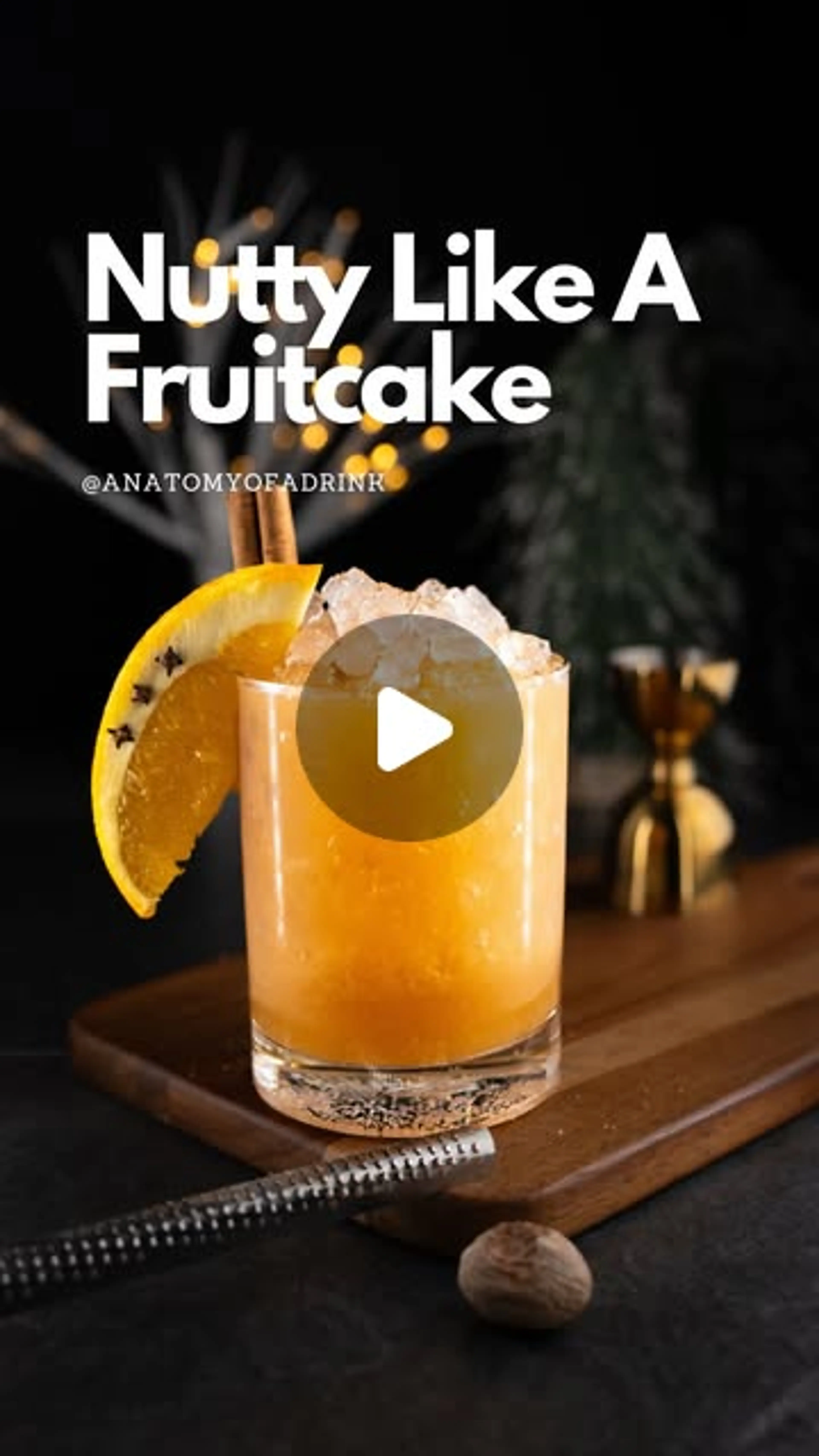 This Is My Type of Fruitcake! Tiki Style