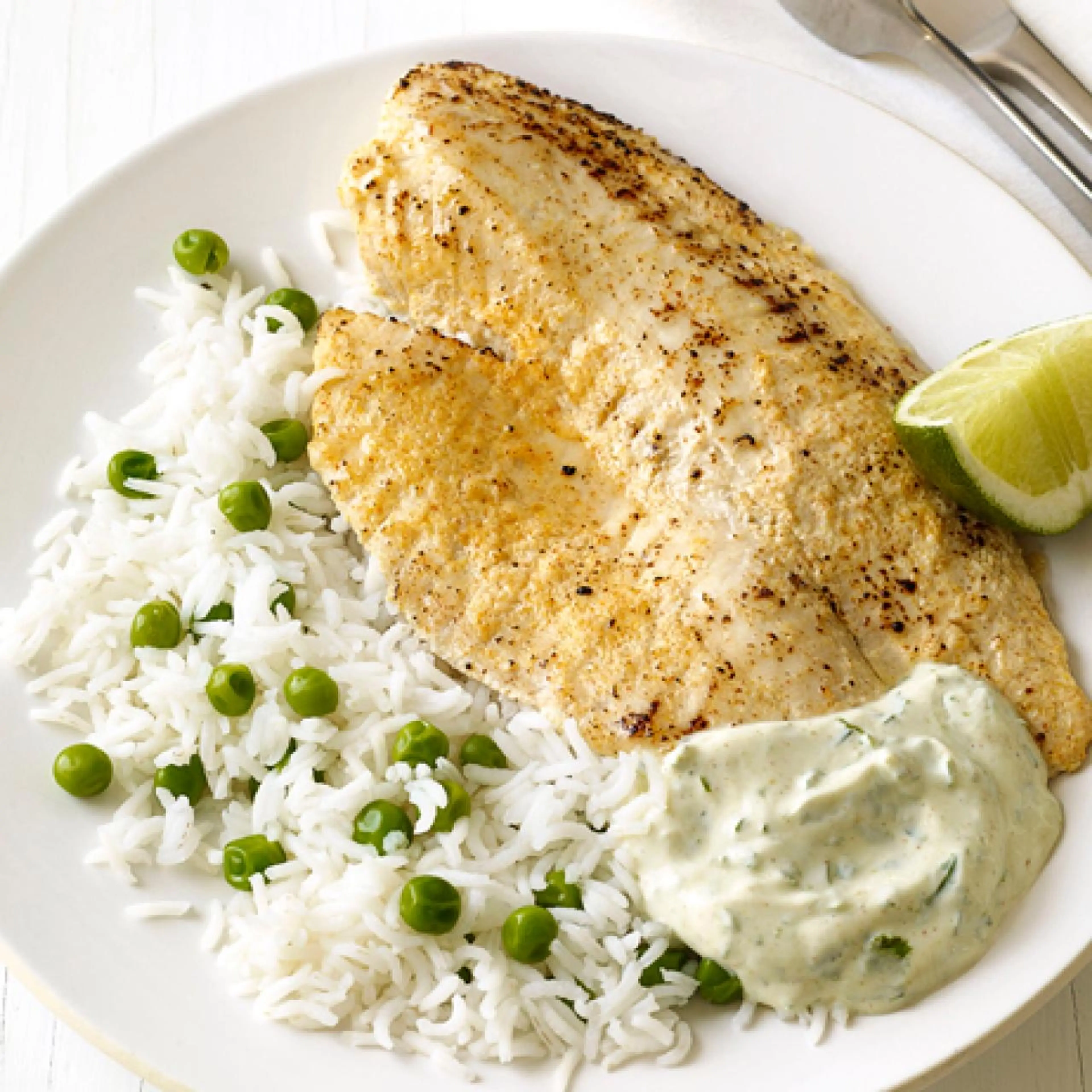 Tilapia Masala With Rice