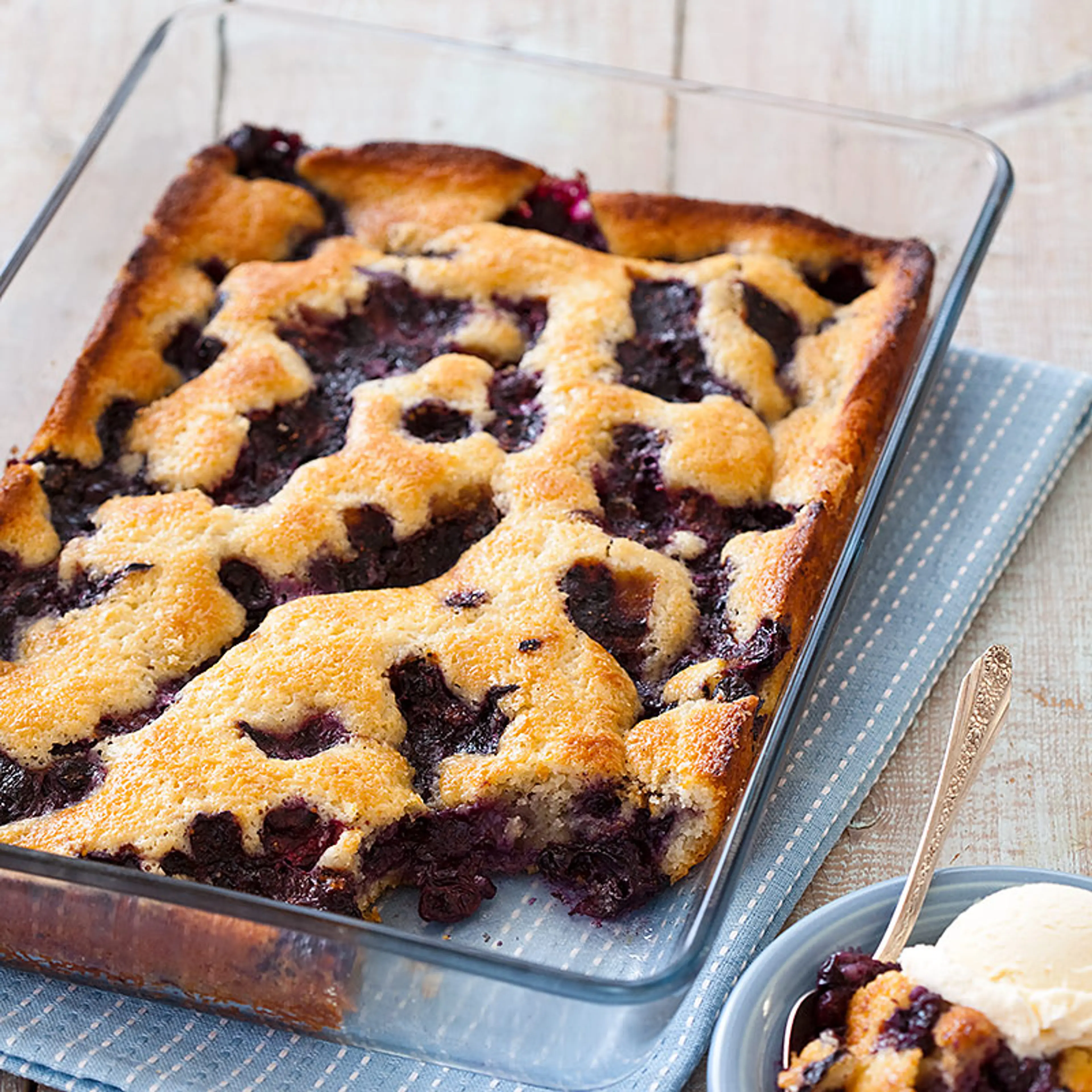 Texas-Style Blueberry Cobbler (ATK)