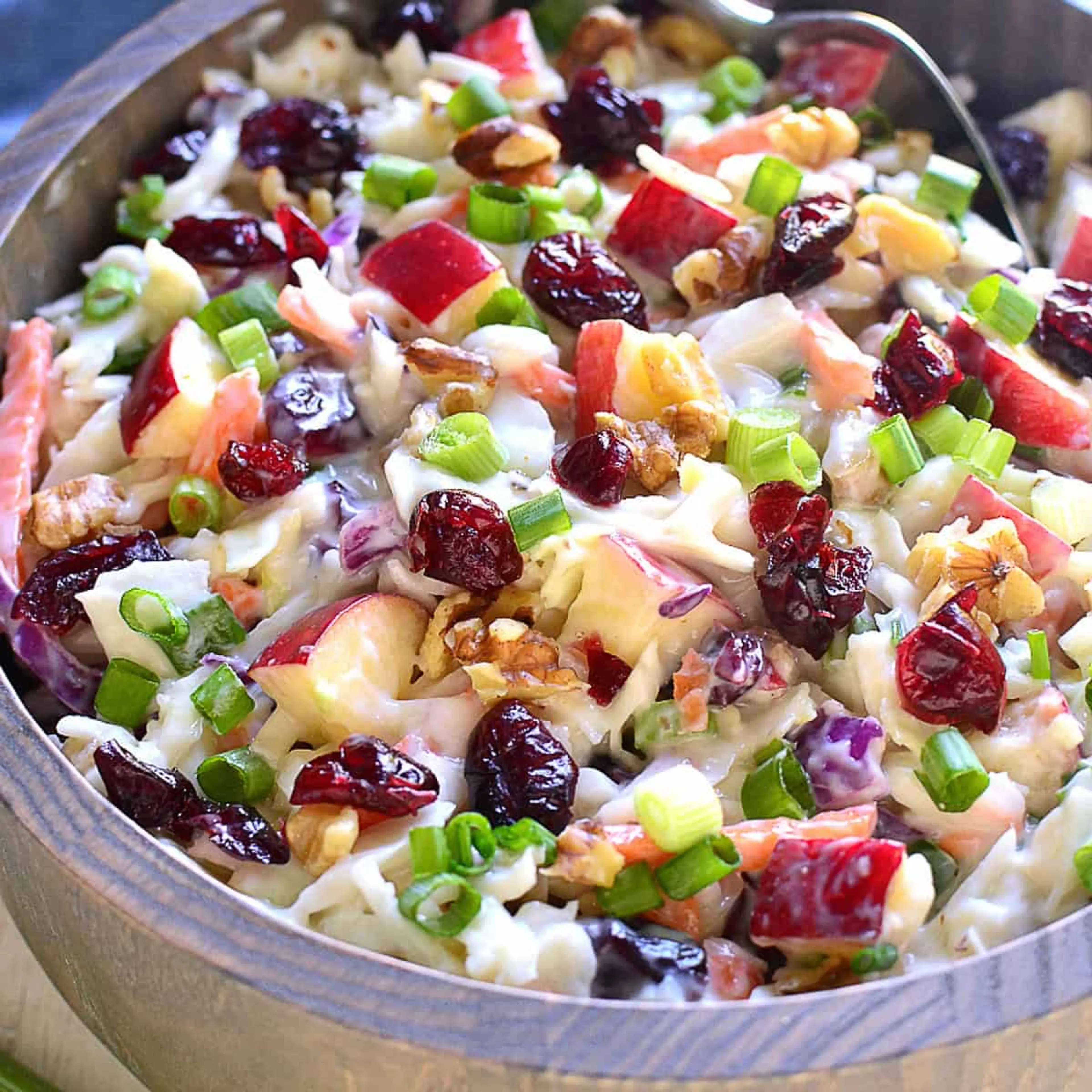 Apple Cranberry Coleslaw