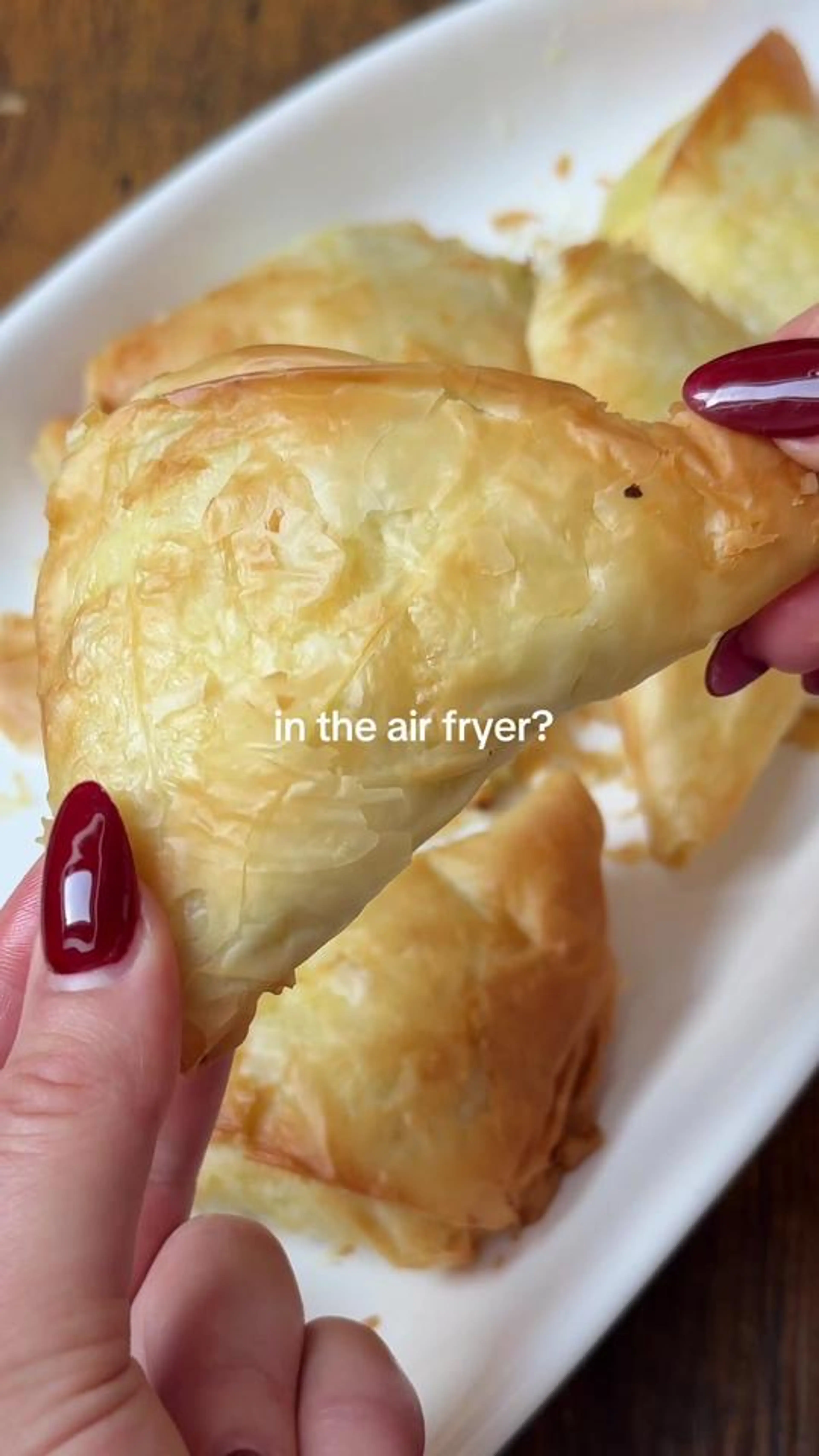 AIRFRIED TIROPITA TRIANGLES