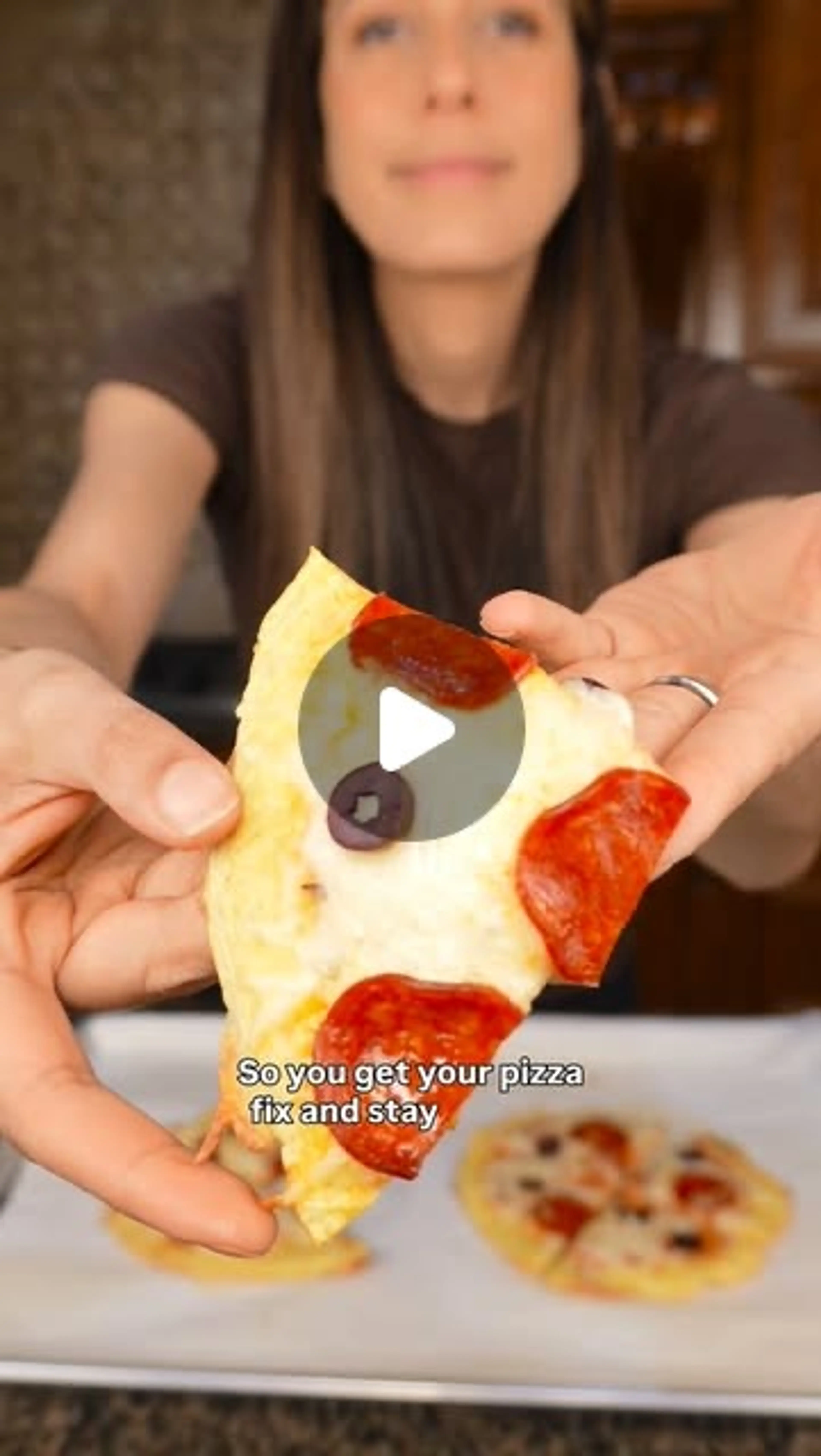 High-protein Mini Pizza Rounds