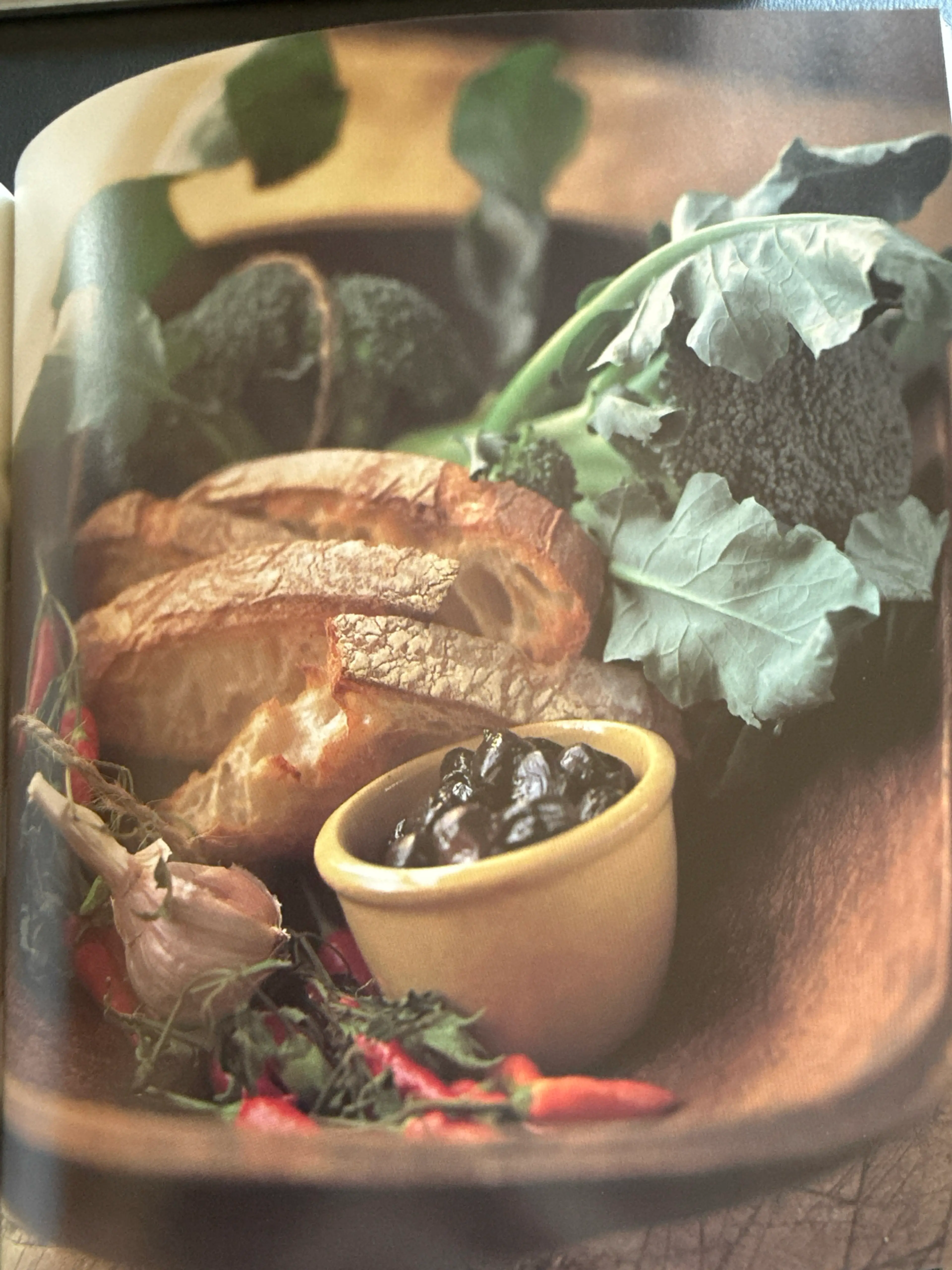 Bruschetta with Spicy Broccoli Topping