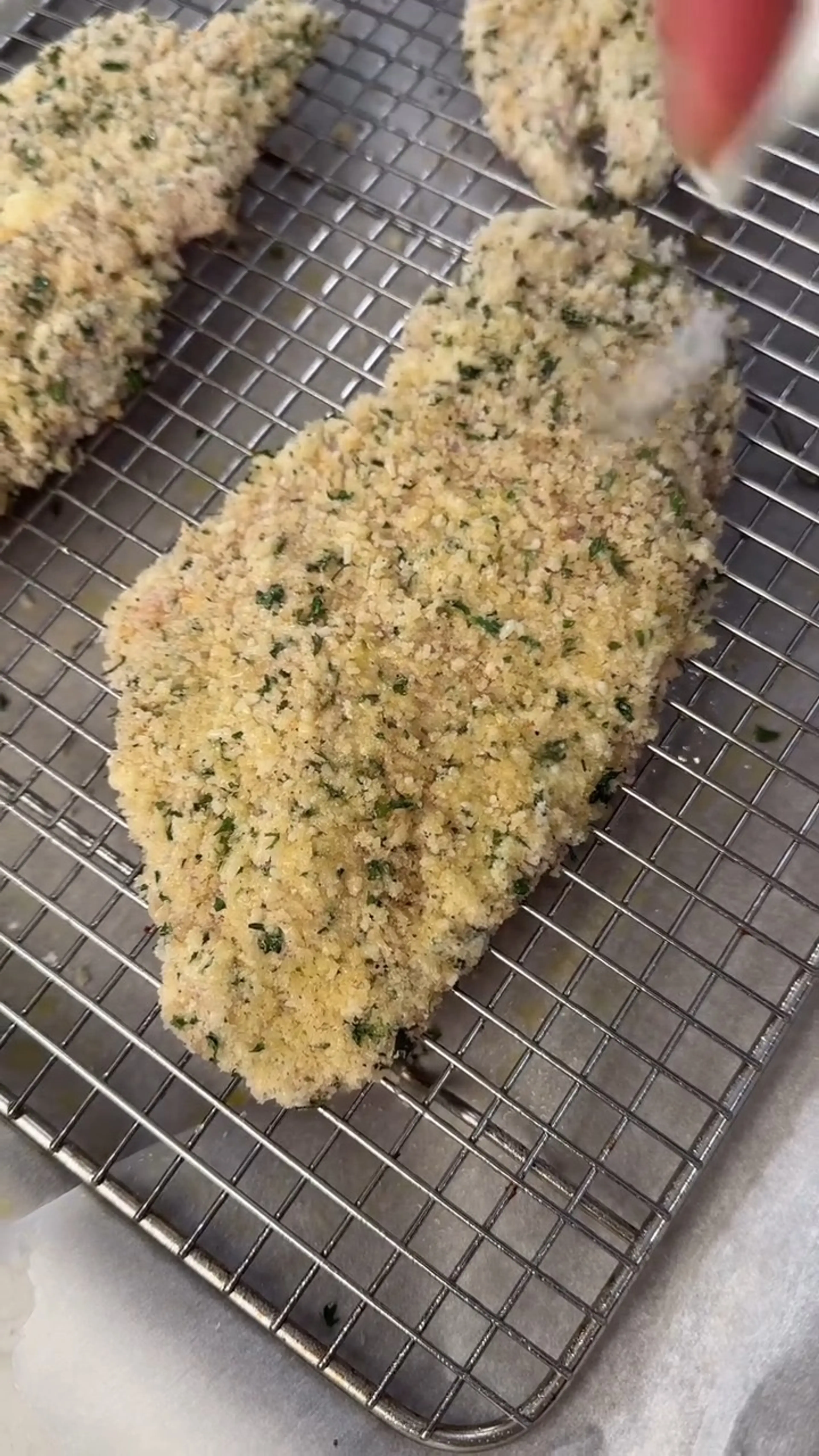 For Episode 6 of Ita-lean We're Making Crispy Baked Chicken