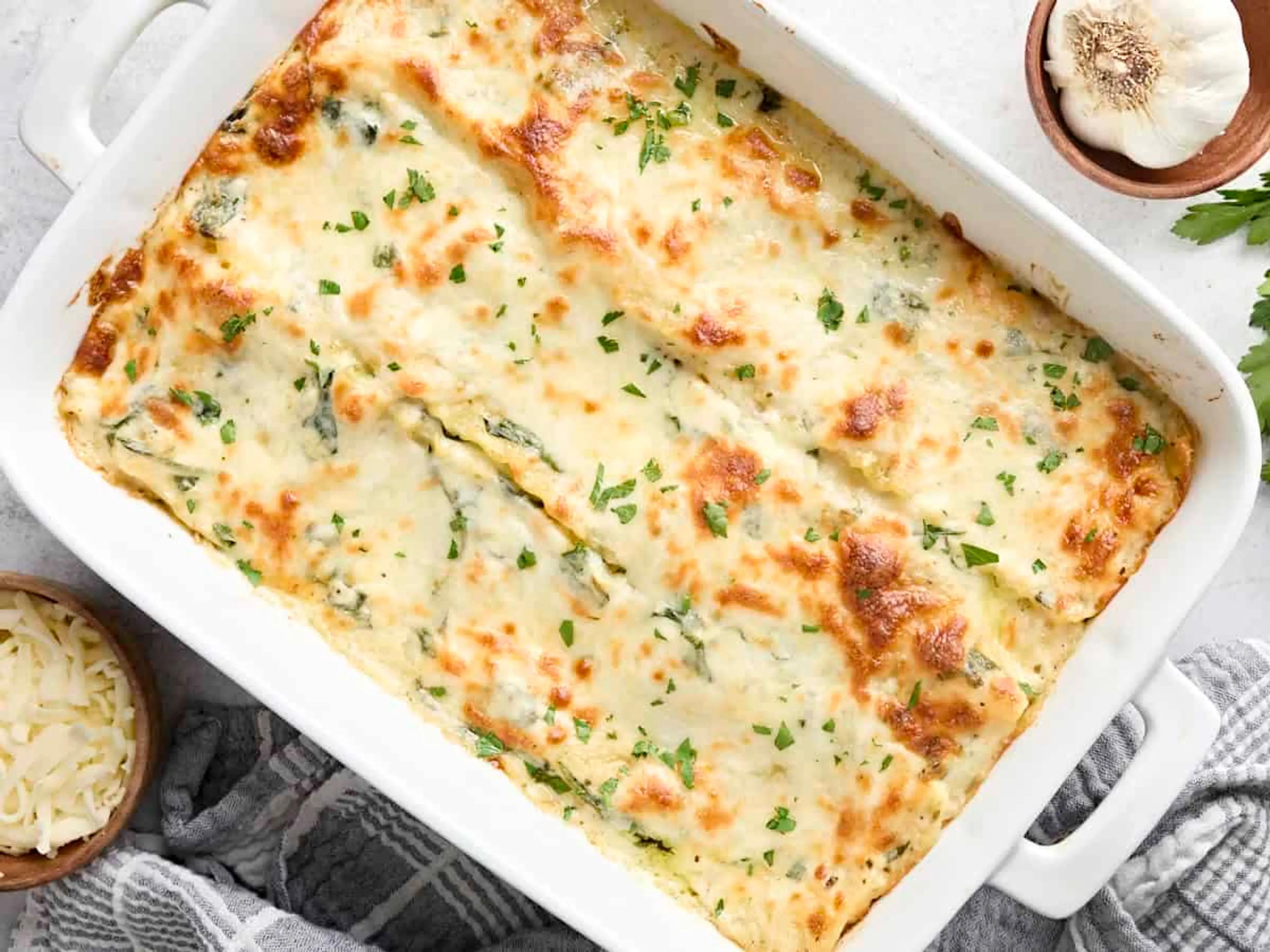 White Chicken Lasagna Recipe