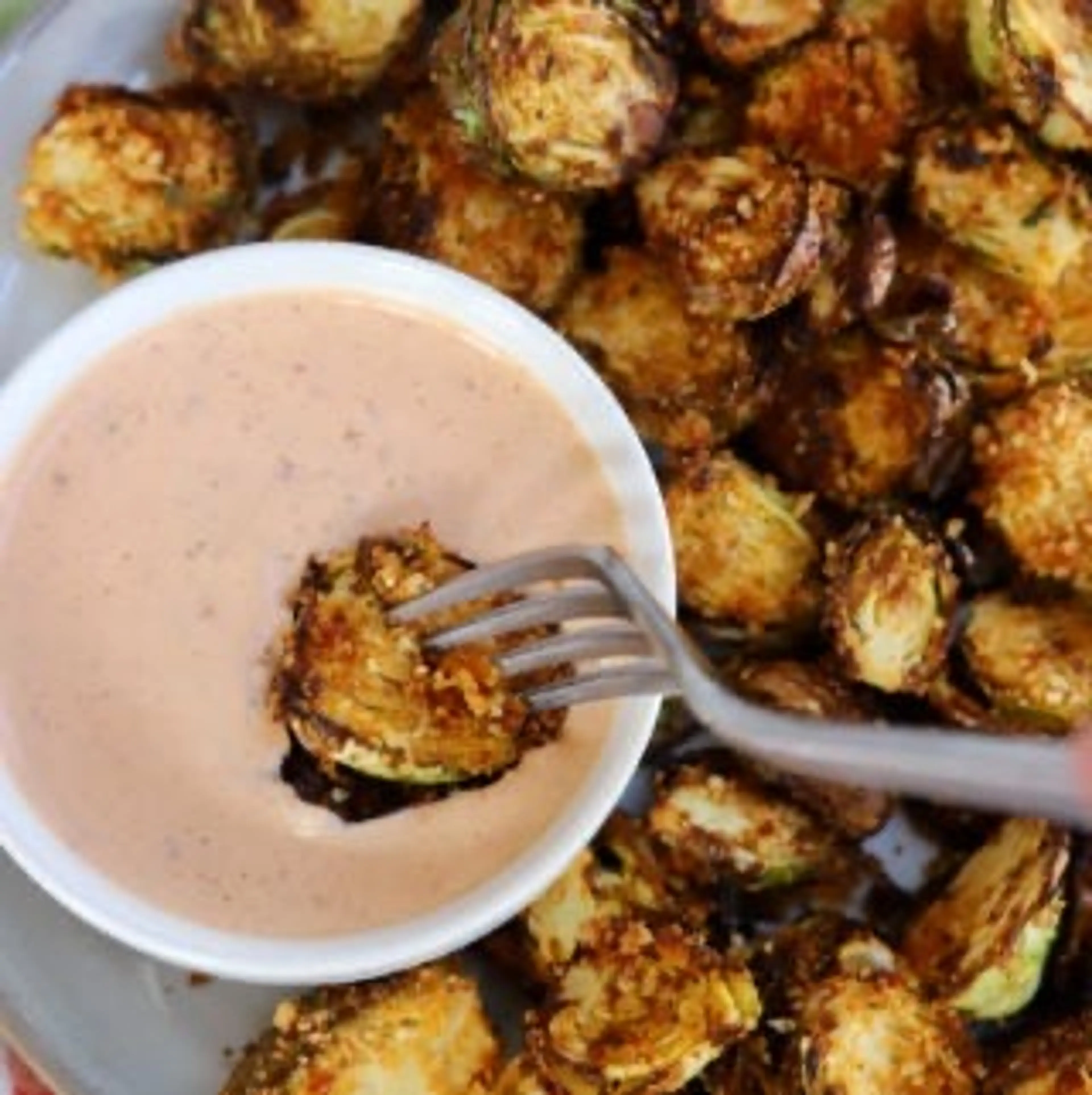 Bang Bang Air Fryer Brussels Sprouts