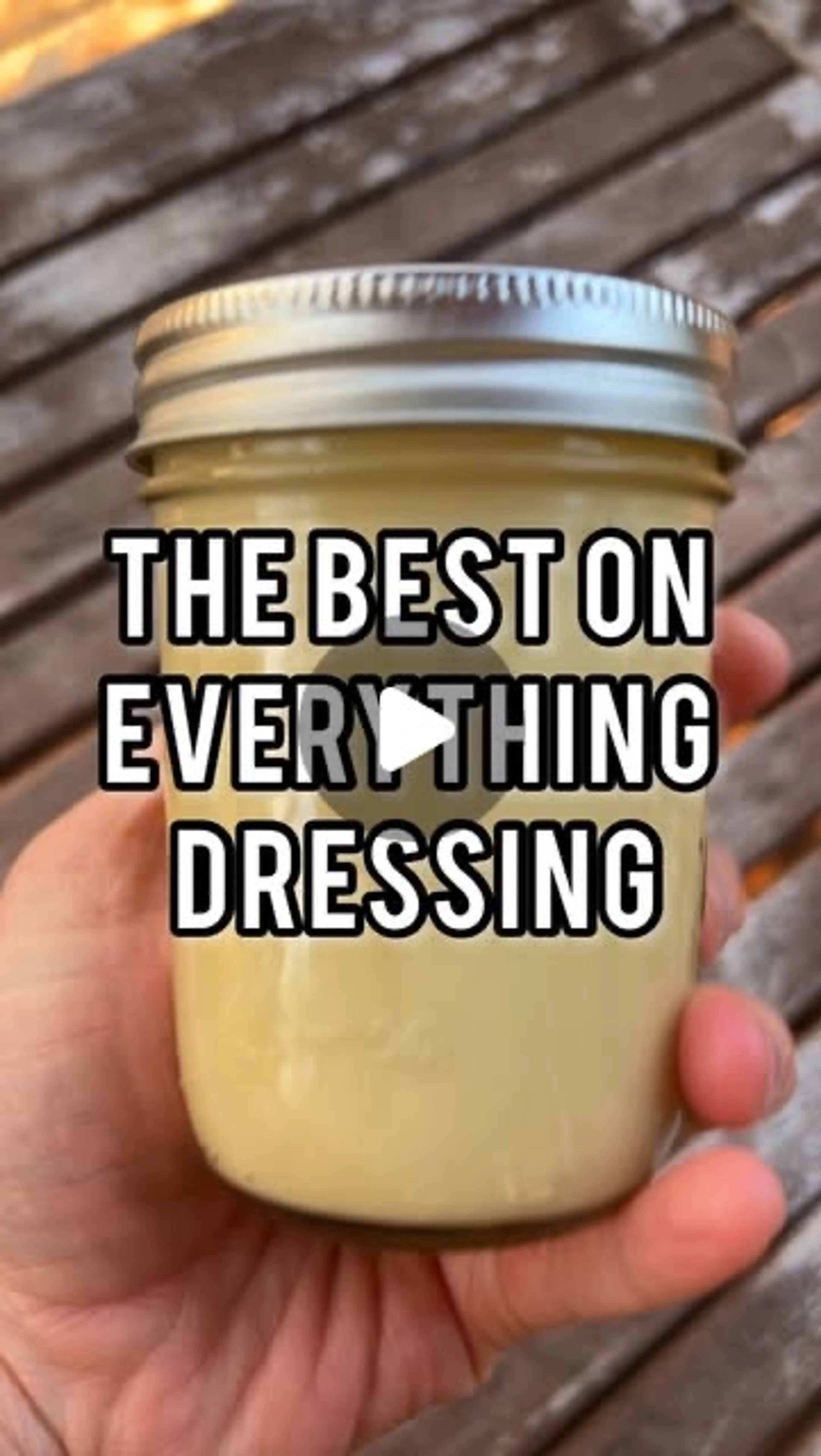 Make This Make This Make This!  This Dressing Is Equal Parts