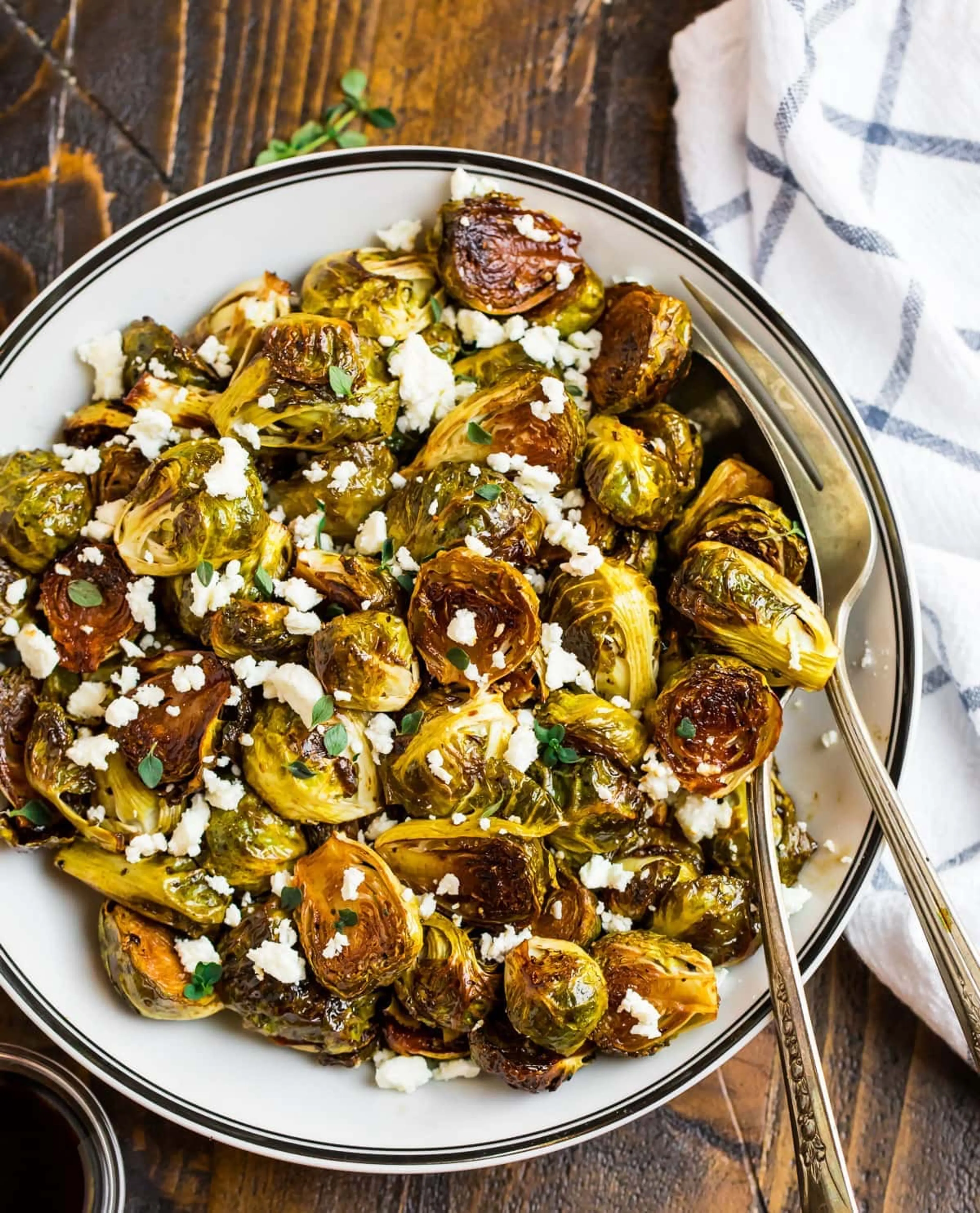 Crushed feta Brussels