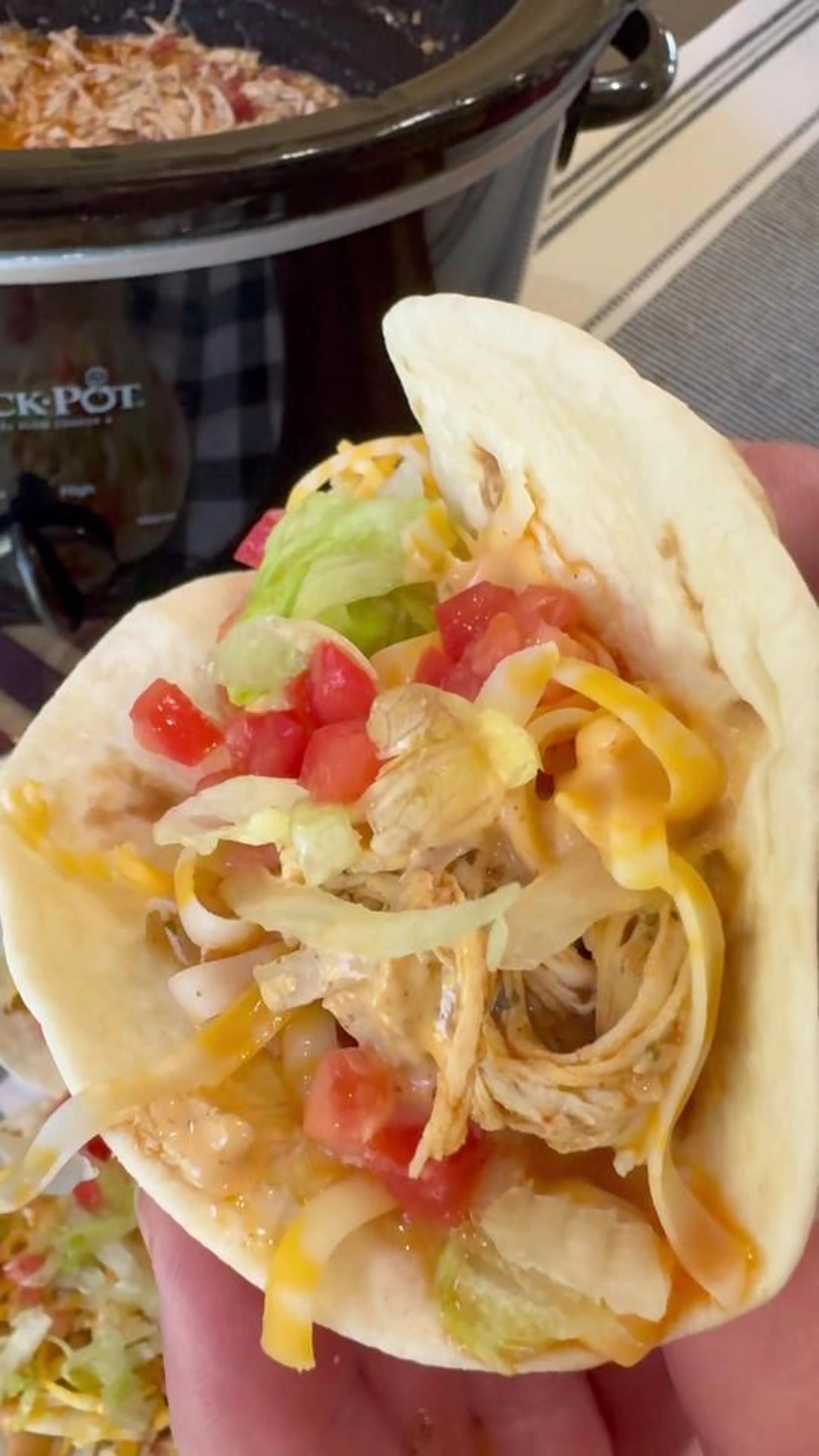 Crockpot Chicken Tacos Are an Easy and Delicious Taco Tuesda