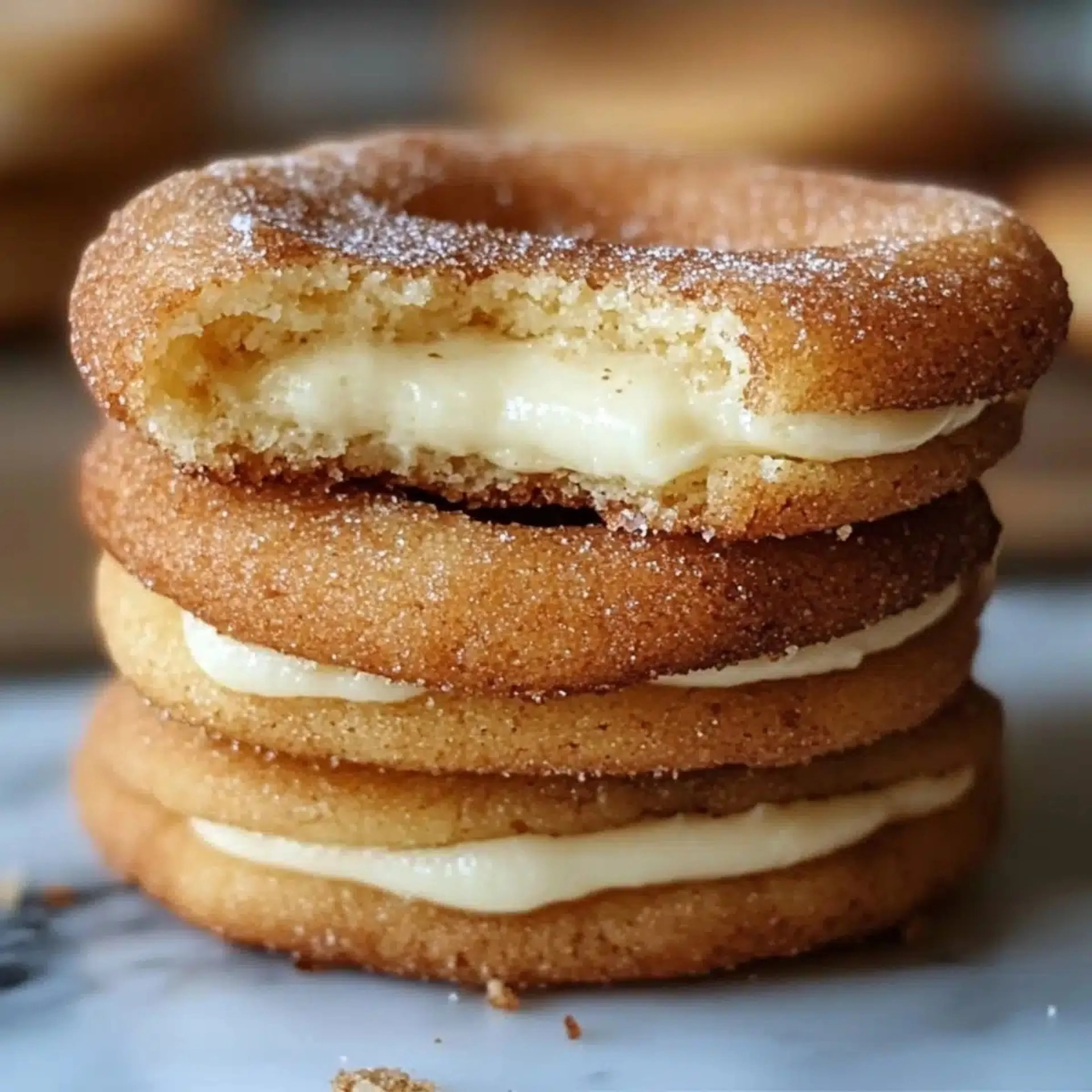 Churro Cheesecake Cookies