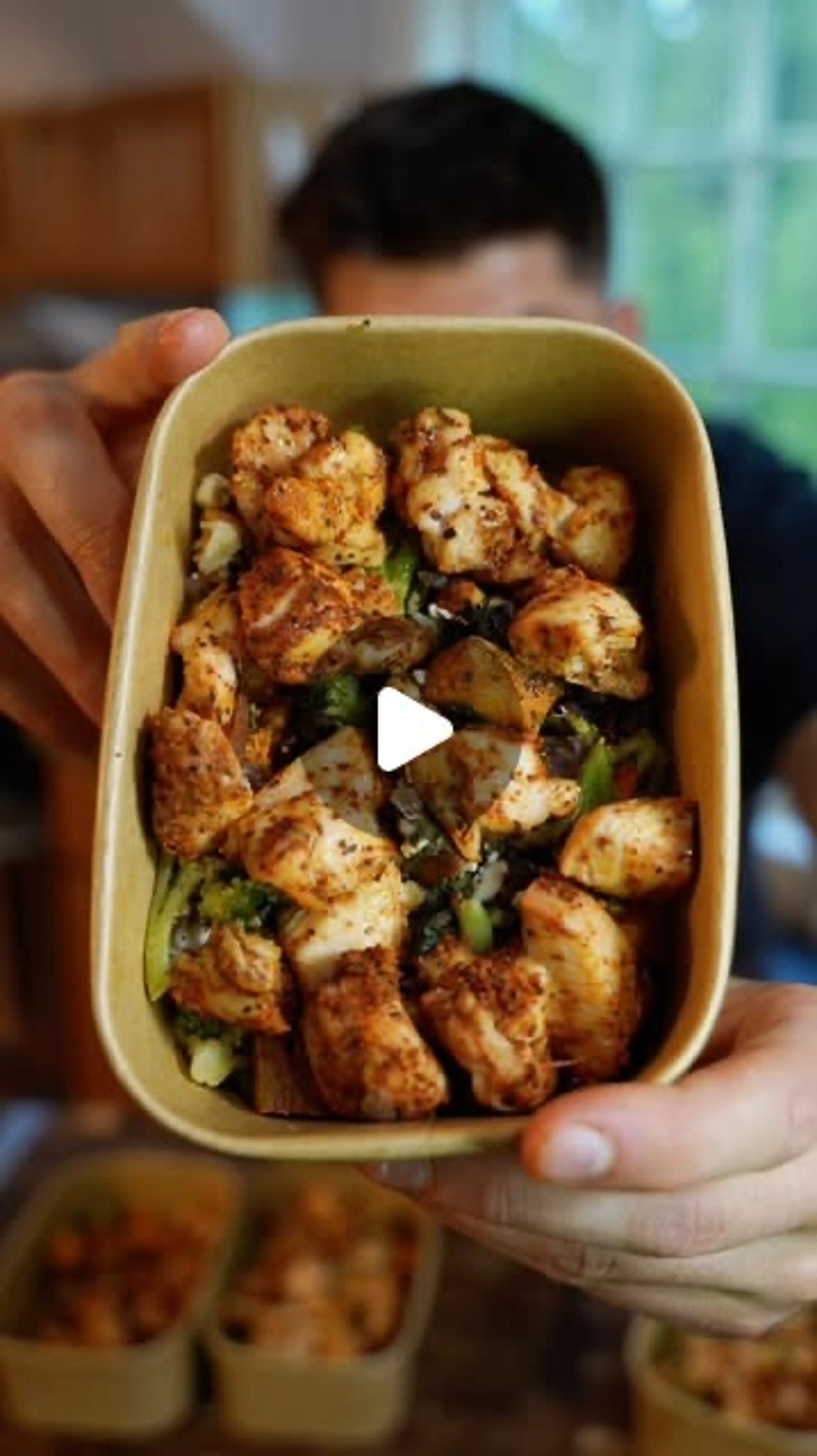 Chicken & Feta Sweet Potato Bowls