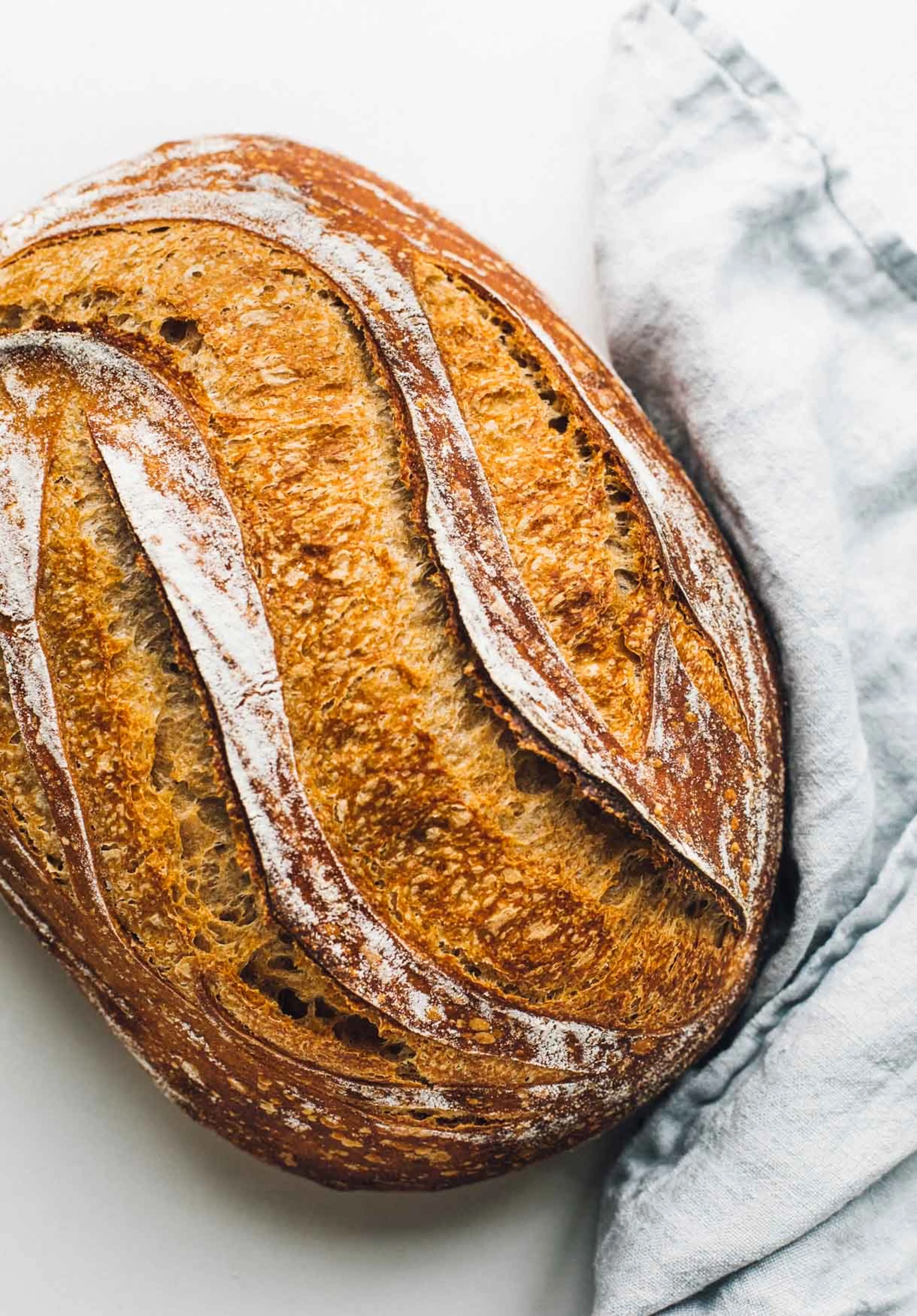 Simple Spelt Sourdough Bread