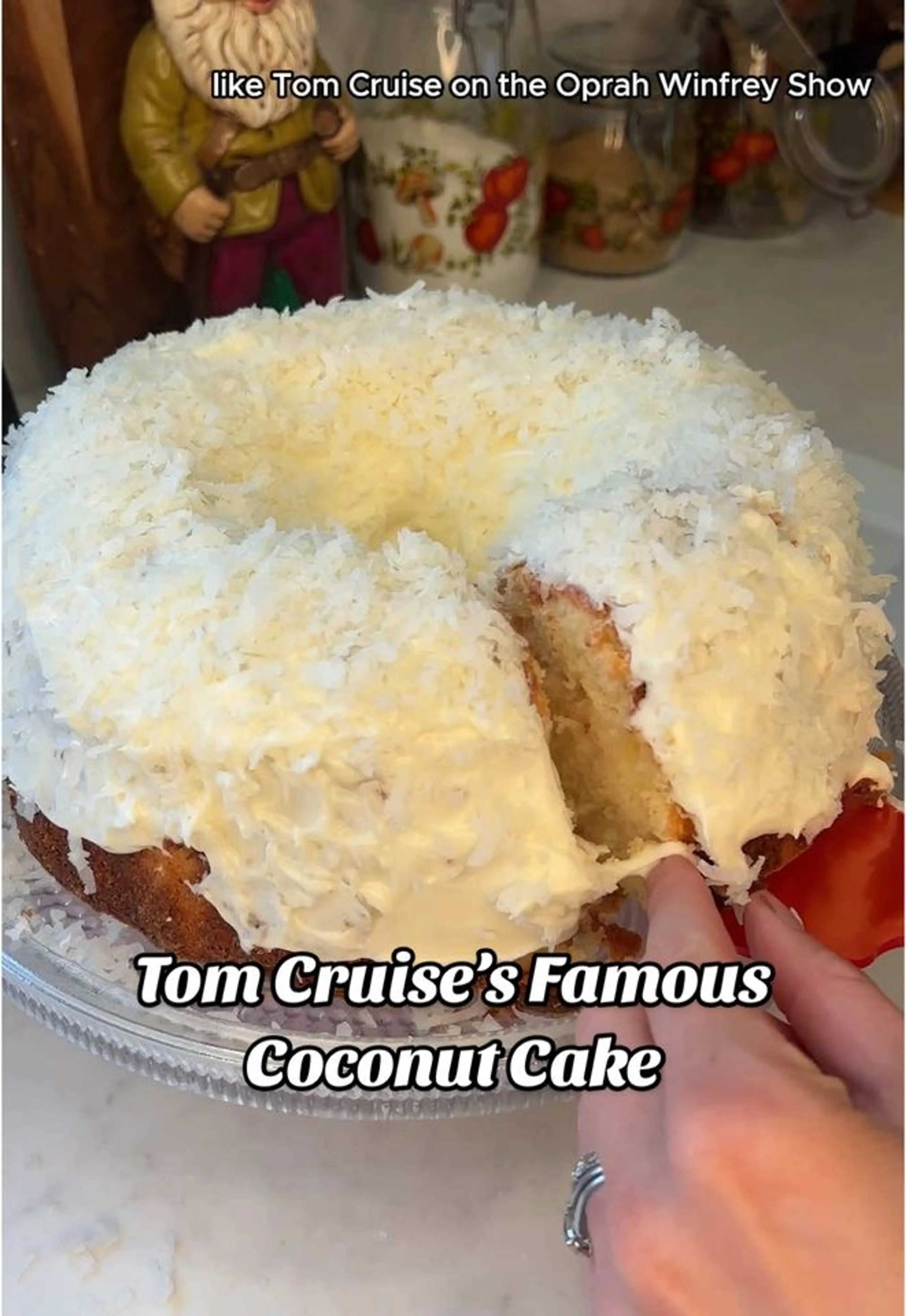 I Have Made a Dupe for Tom Cruise’s Famous Coconut Cake That