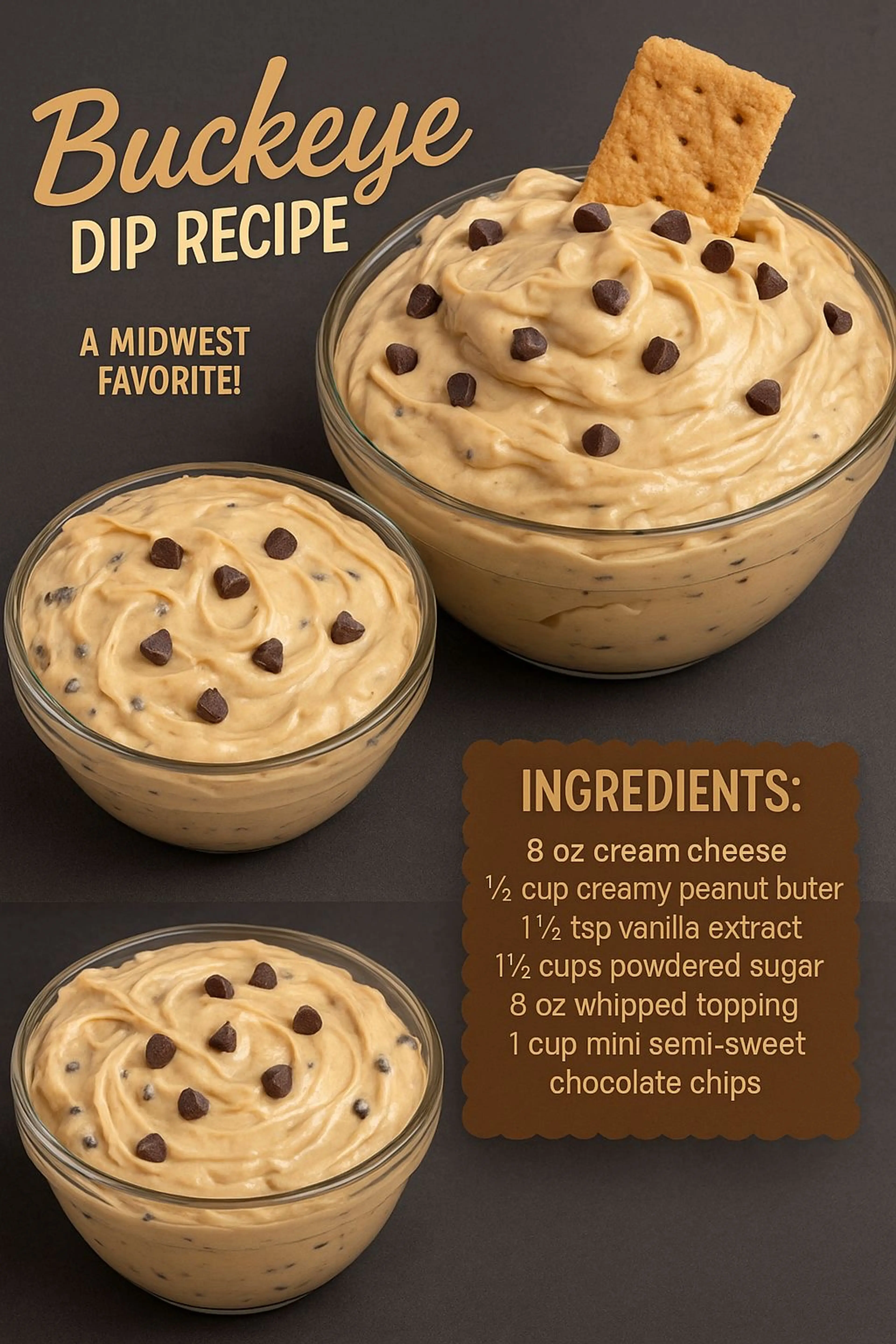 Buckeye Dip Recipe