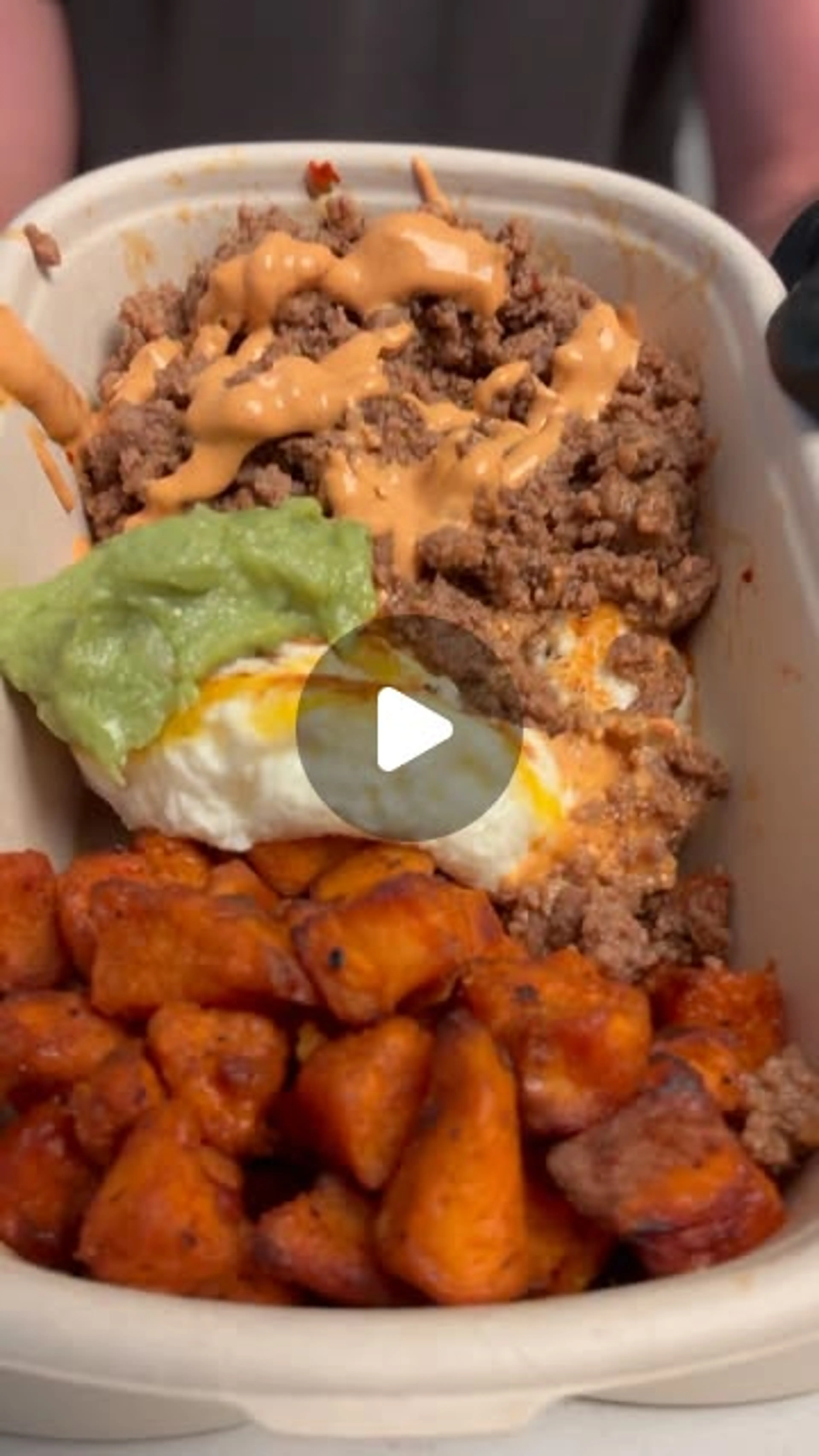 Diabolically Delicious Hot Honey Sweet Potato Taco Bowls (ma